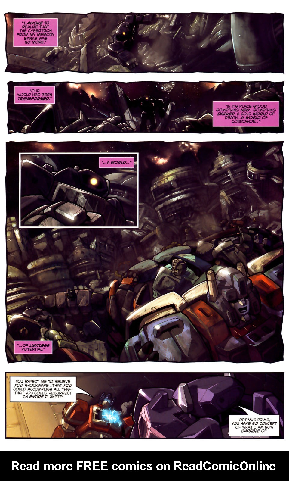 Read online Transformers: Generation 1 (2003) comic -  Issue #6 - 5