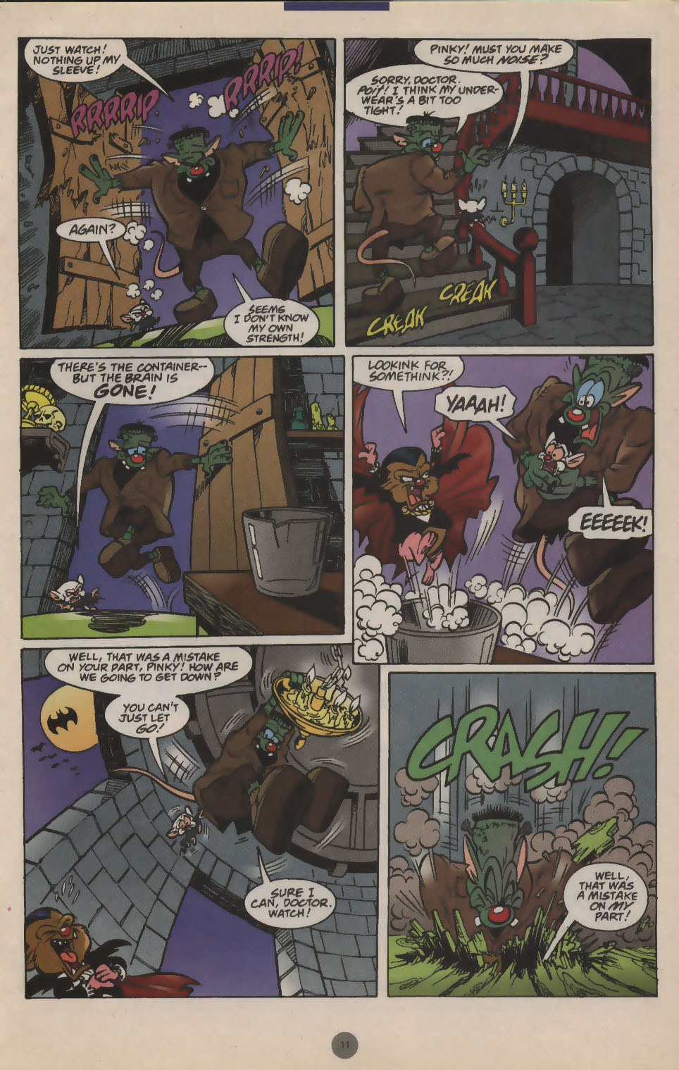 Read online Pinky and The Brain comic -  Issue #17 - 10
