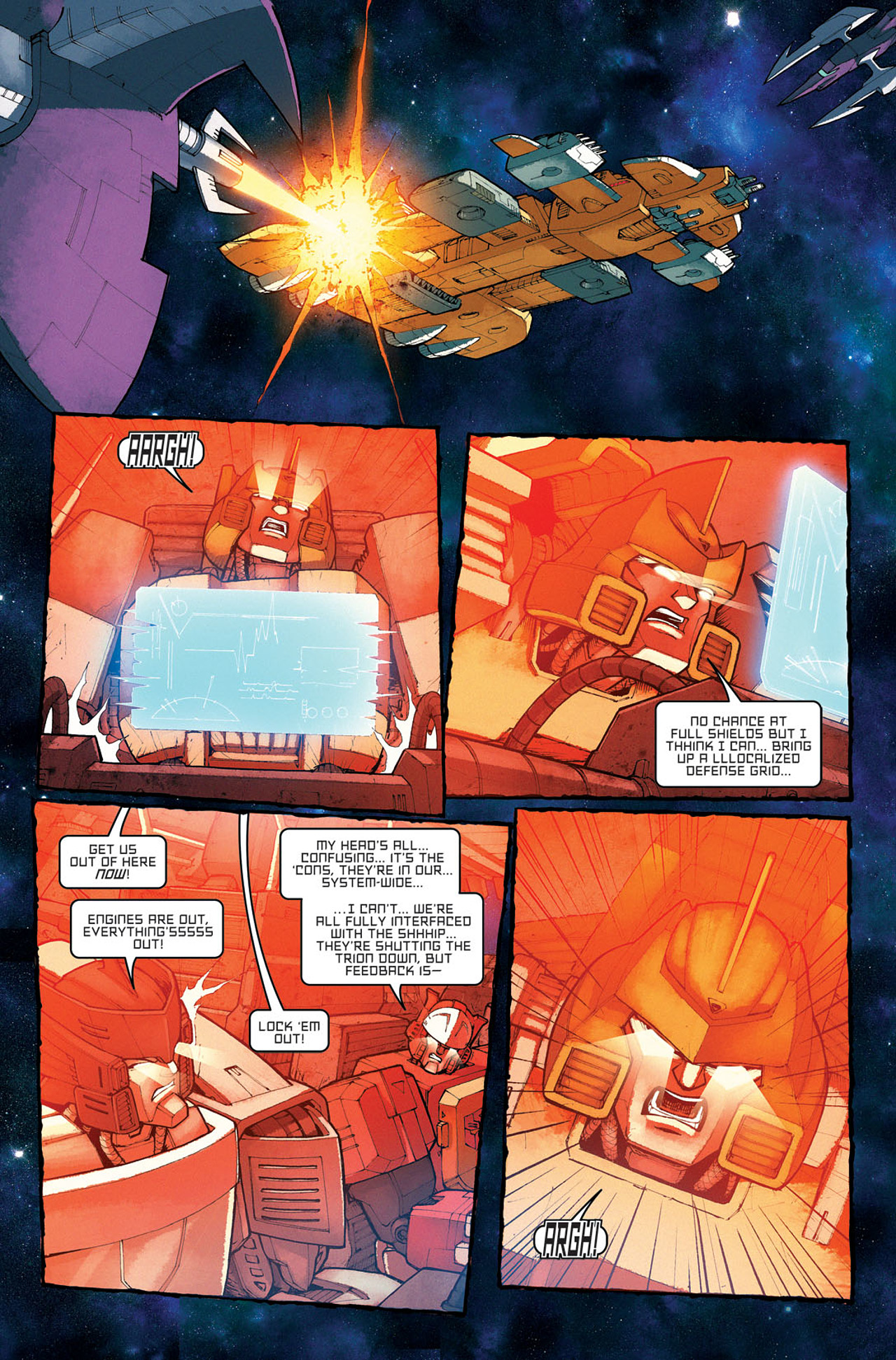 Read online The Transformers: All Hail Megatron comic -  Issue #5 - 7