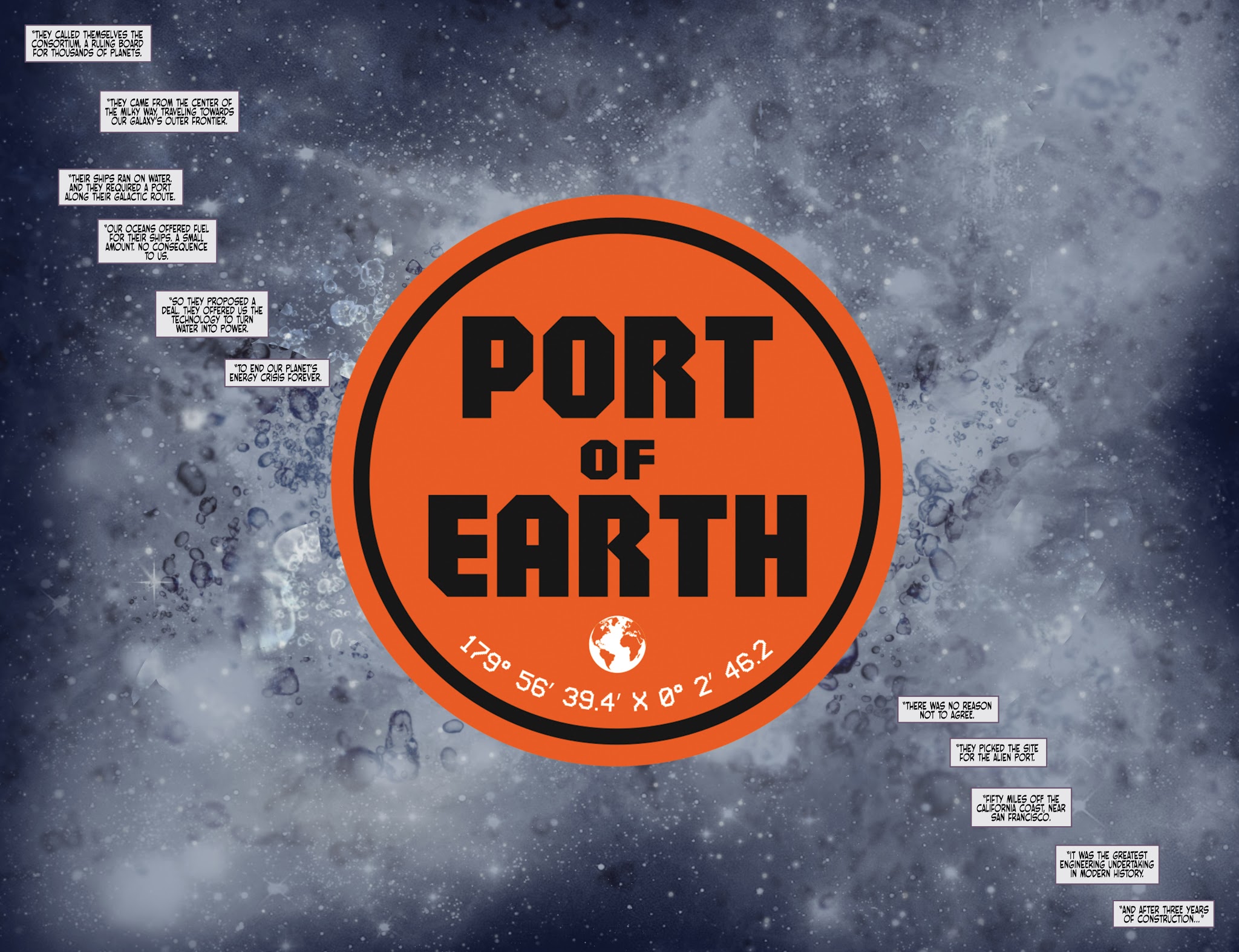 Read online Port of Earth comic -  Issue #1 - 6