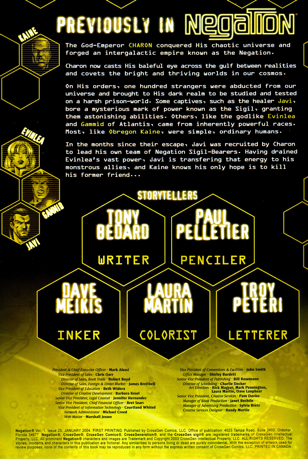 Read online Negation comic -  Issue #25 - 2