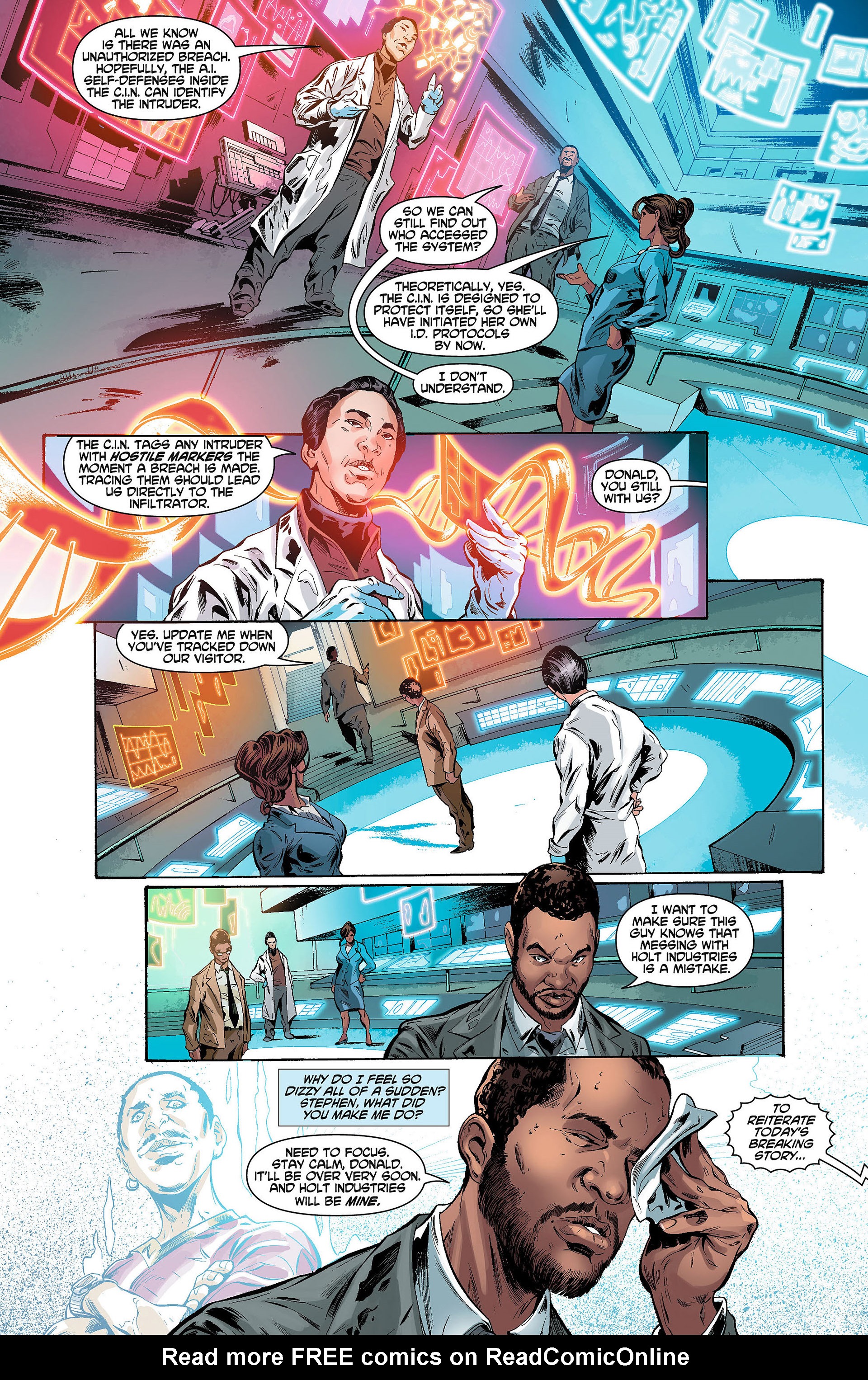 Read online Mister Terrific comic -  Issue #7 - 8