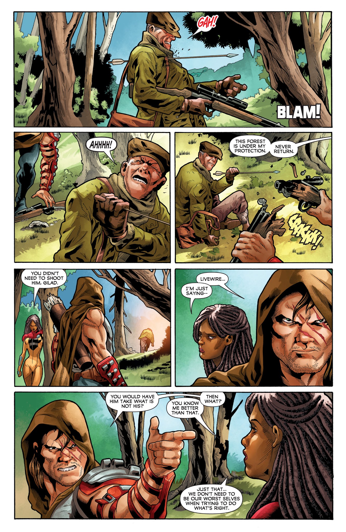 Read online Ninjak Vs. the Valiant Universe comic -  Issue #2 - 8