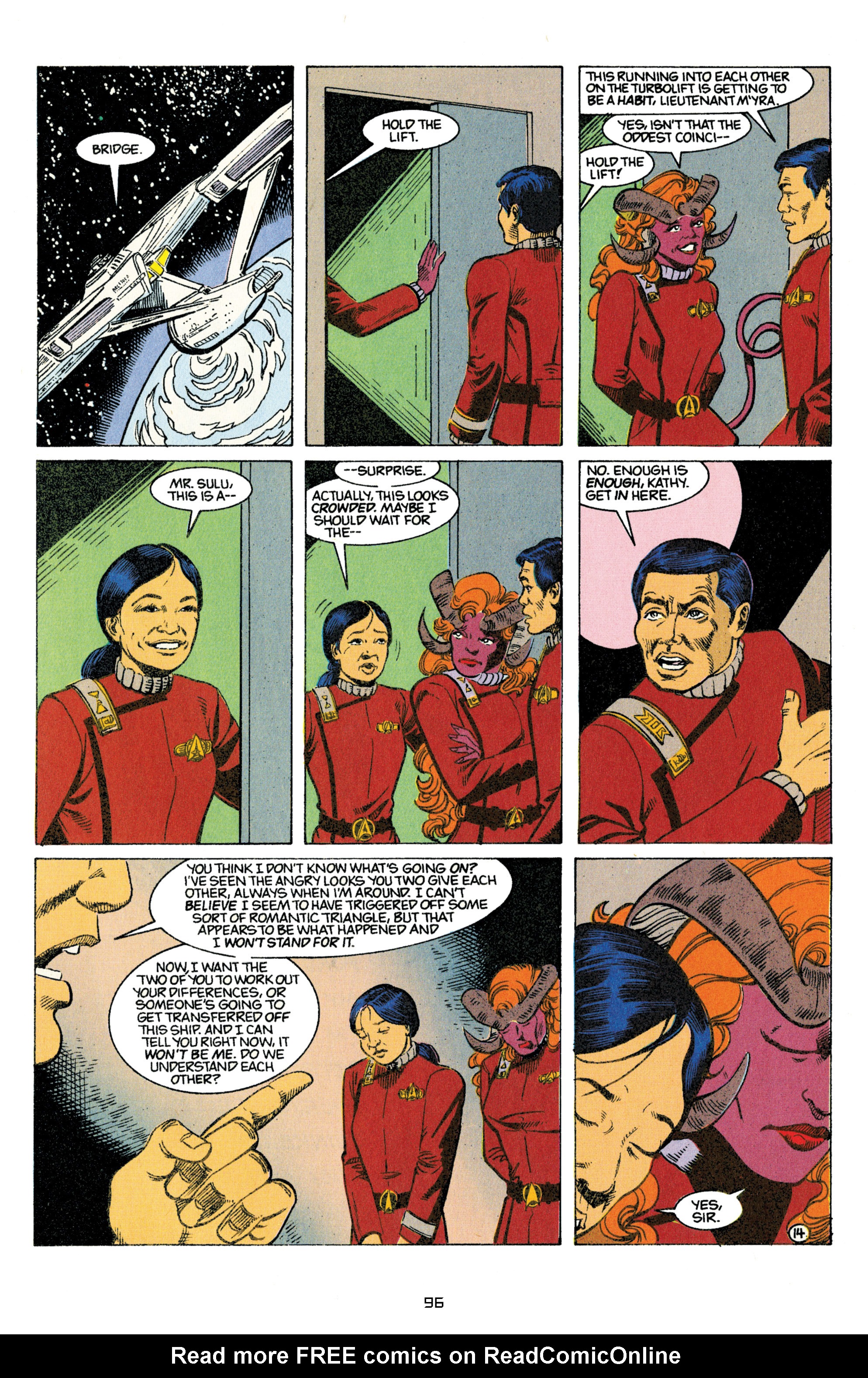 Read online Star Trek Archives comic -  Issue # TPB 5 - 91