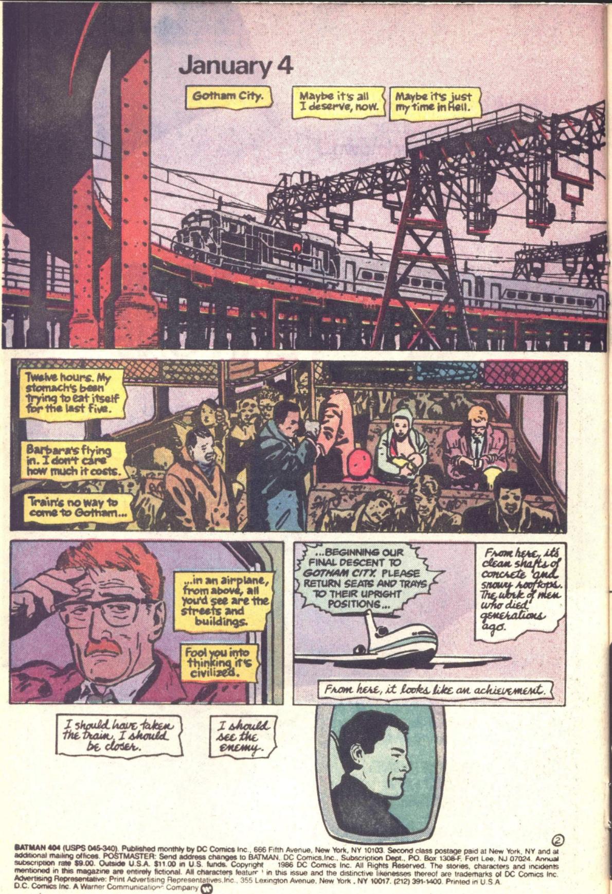 Read online Batman: Year One comic -  Issue #1 - 3