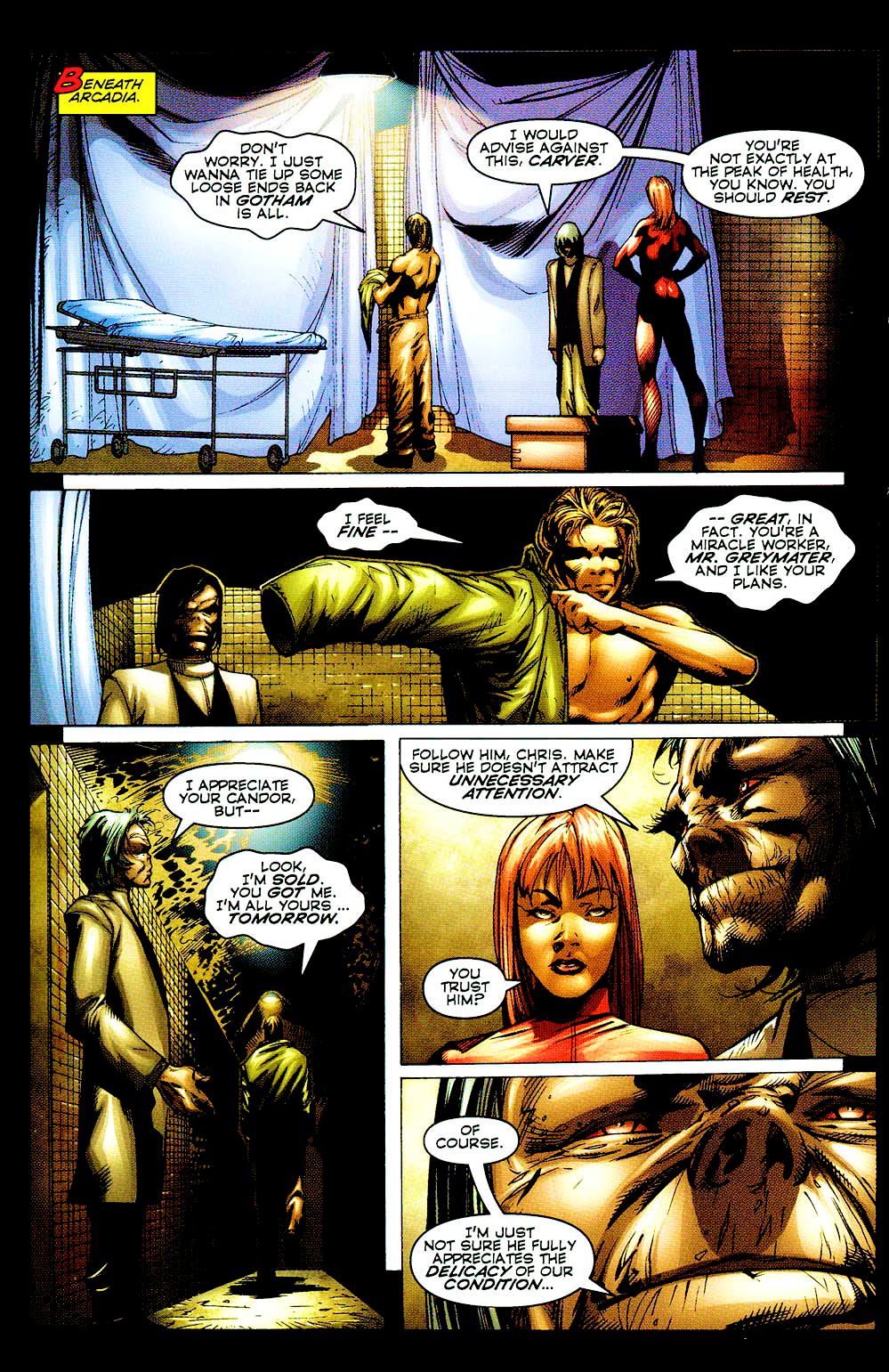 Read online Ghost/Batgirl comic -  Issue #2 - 7