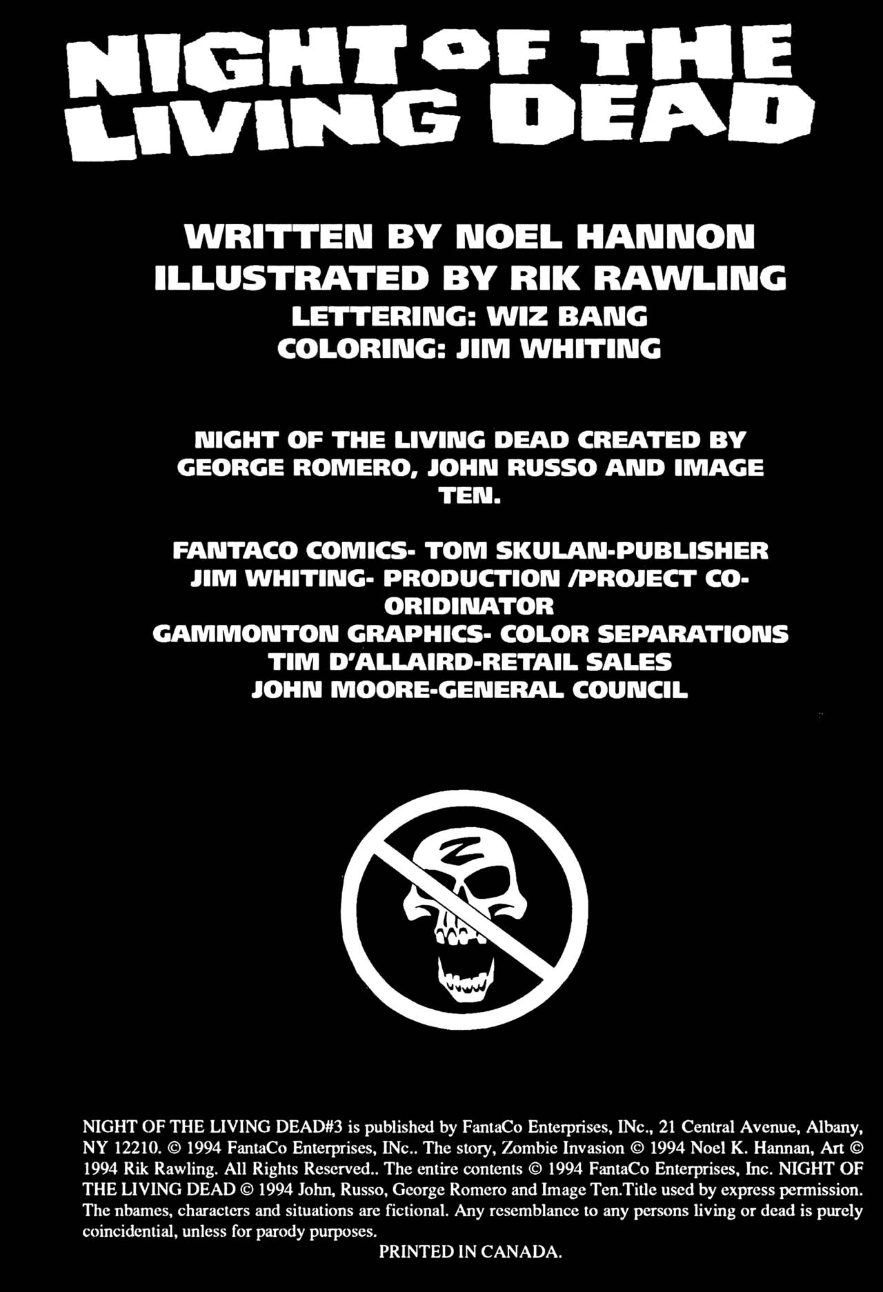 Read online Night of the Living Dead (1994) comic -  Issue #3 - 2