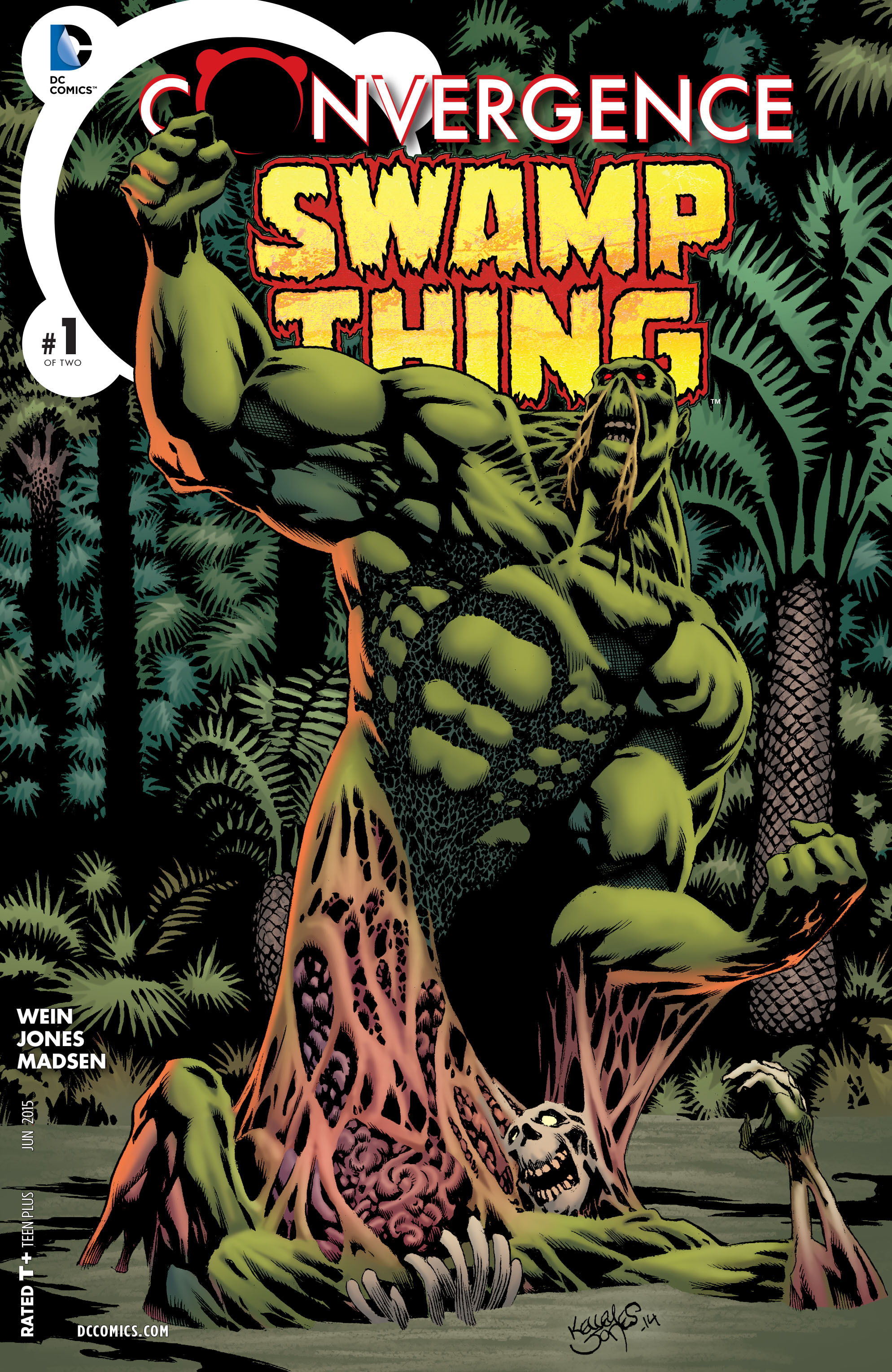 Read online Convergence Swamp Thing comic -  Issue #1 - 1