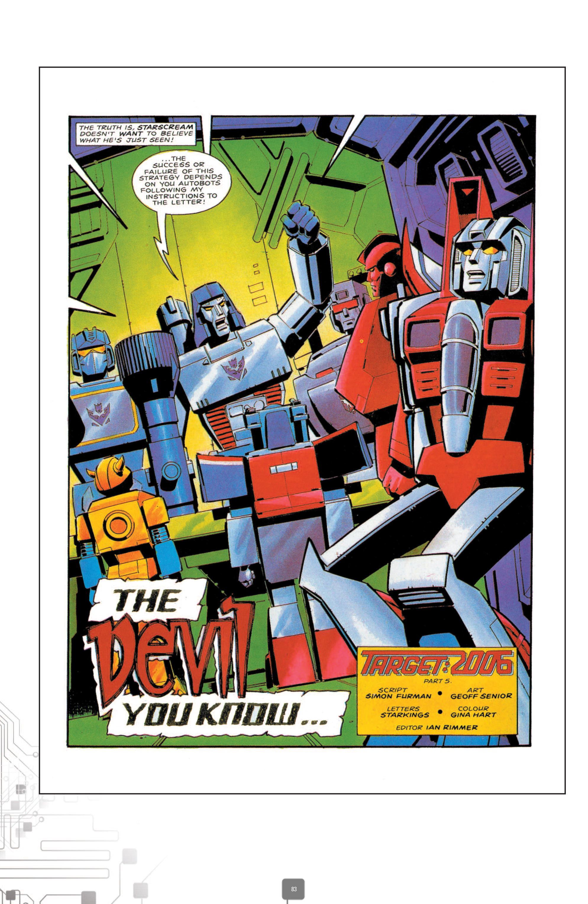Read online The Transformers Classics UK comic -  Issue # TPB 3 - 84