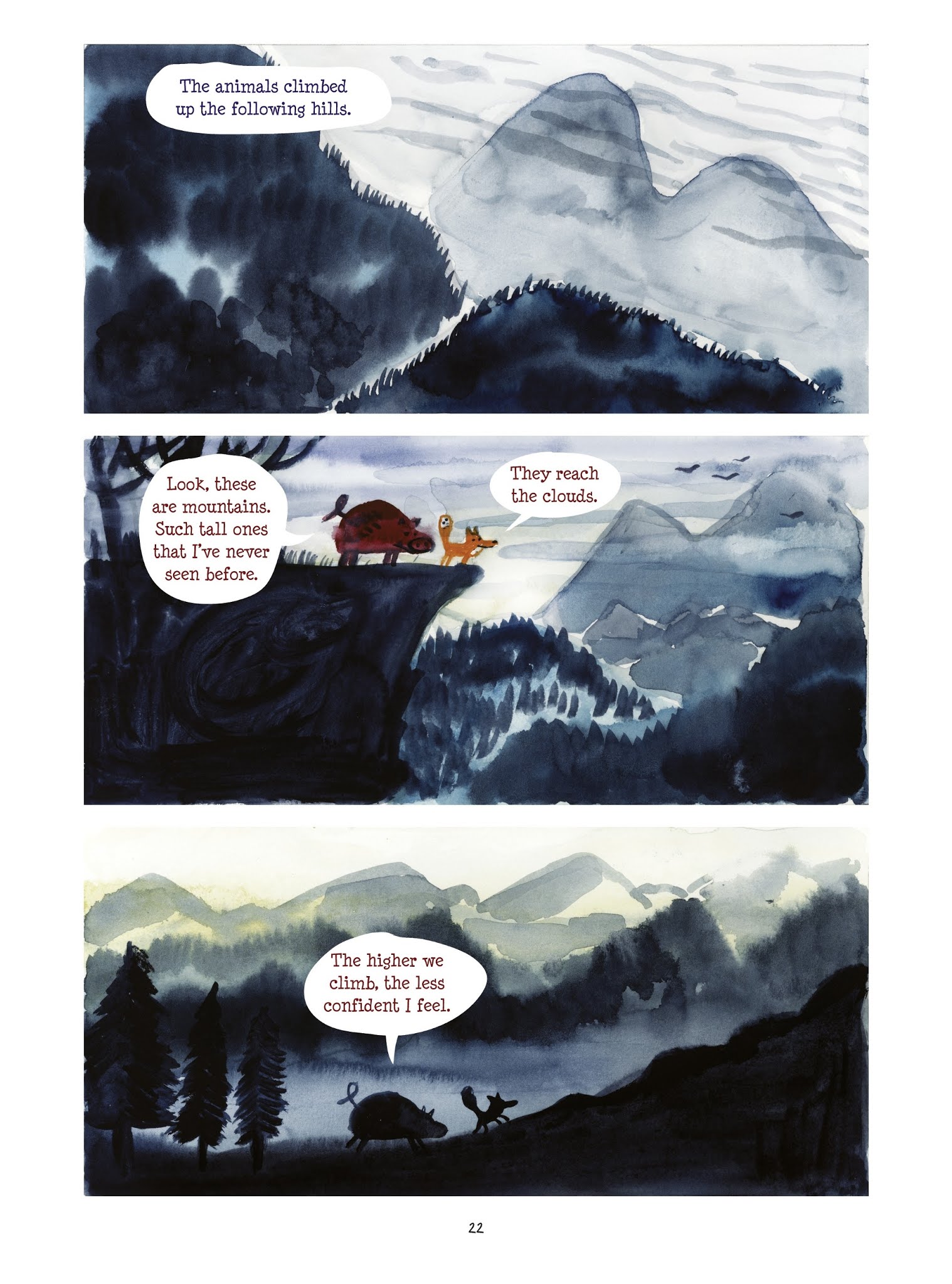 Read online Tiny Fox and Great Boar comic -  Issue #2 - 22