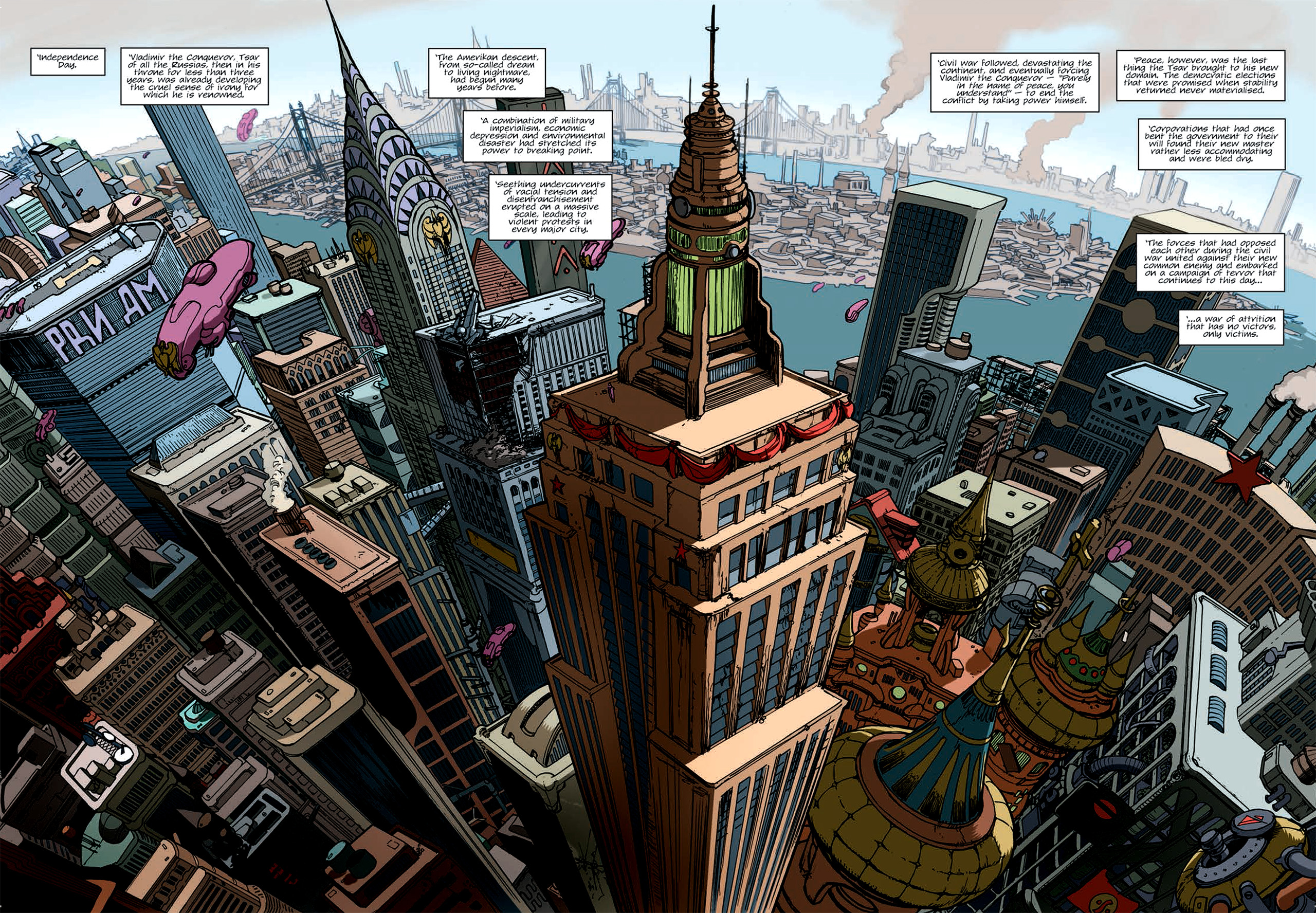 Read online Nikolai Dante comic -  Issue # TPB 8 - 219
