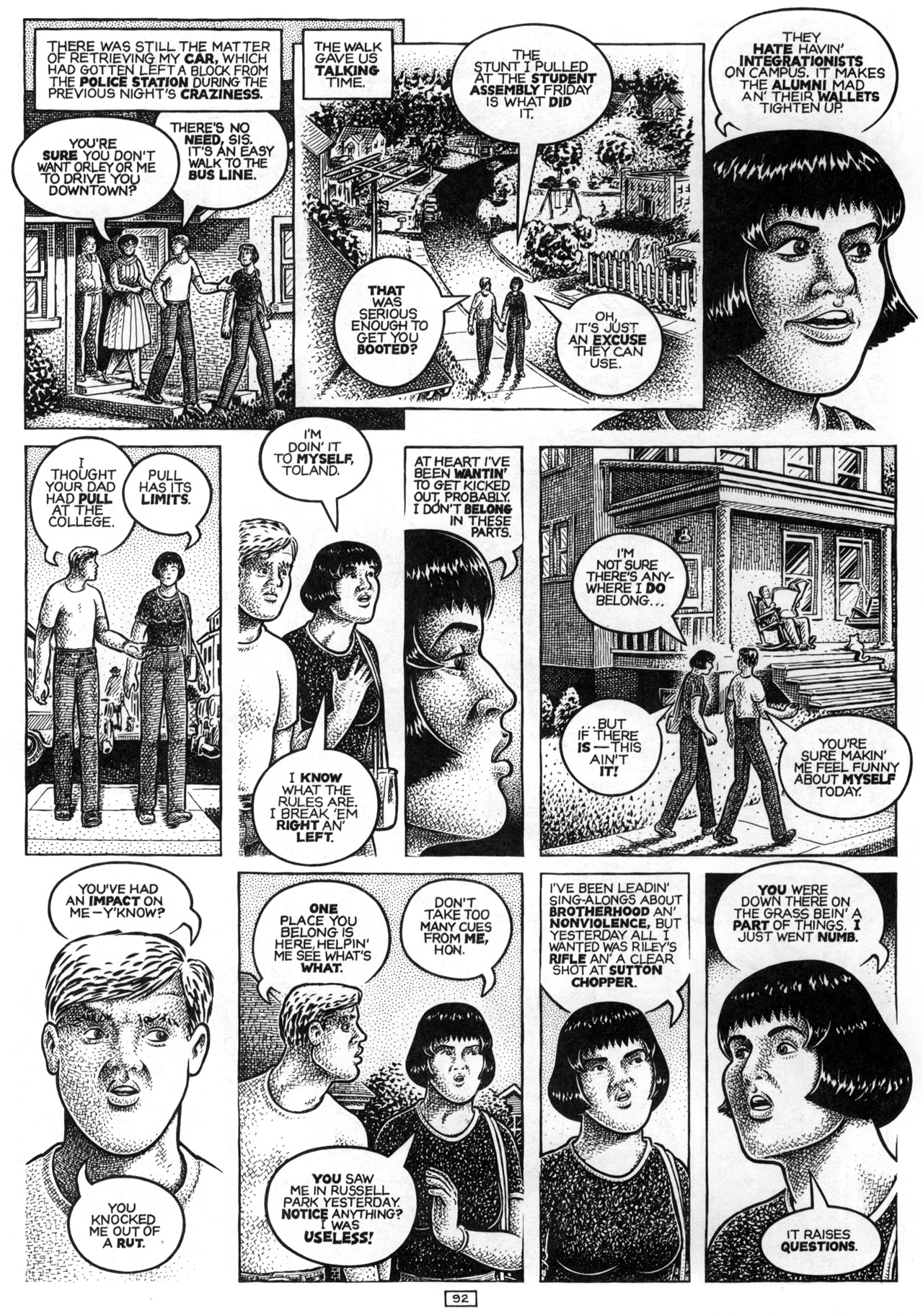 Read online Stuck Rubber Baby comic -  Issue # TPB (Part 2) - 1