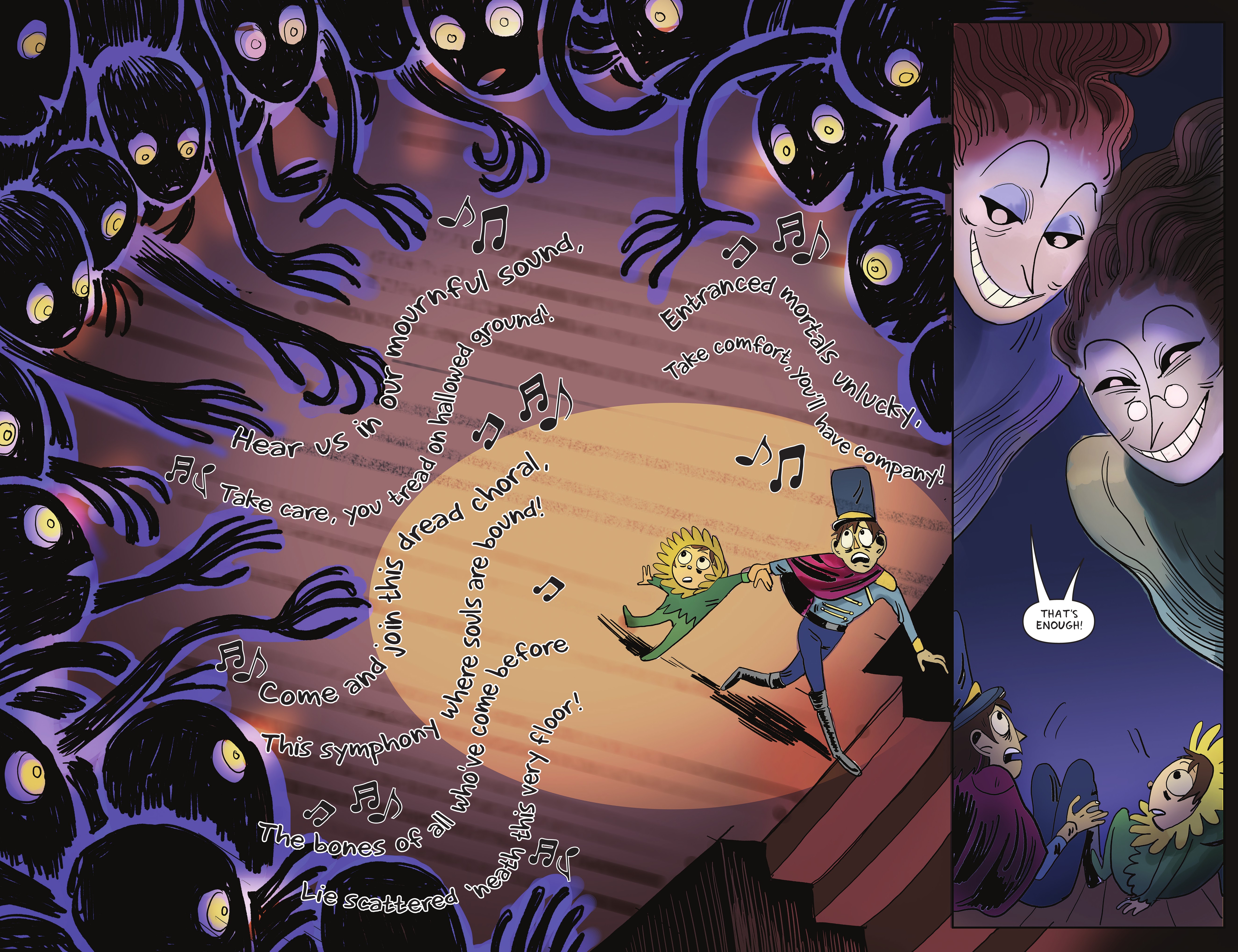 Read online Over the Garden Wall: Soulful Symphonies comic -  Issue # TPB - 98