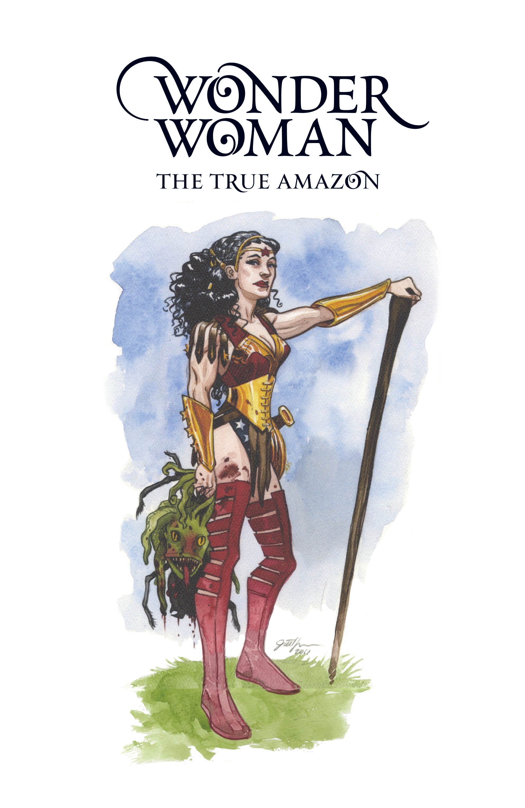 Read online Wonder Woman: The True Amazon comic -  Issue # Full - 2
