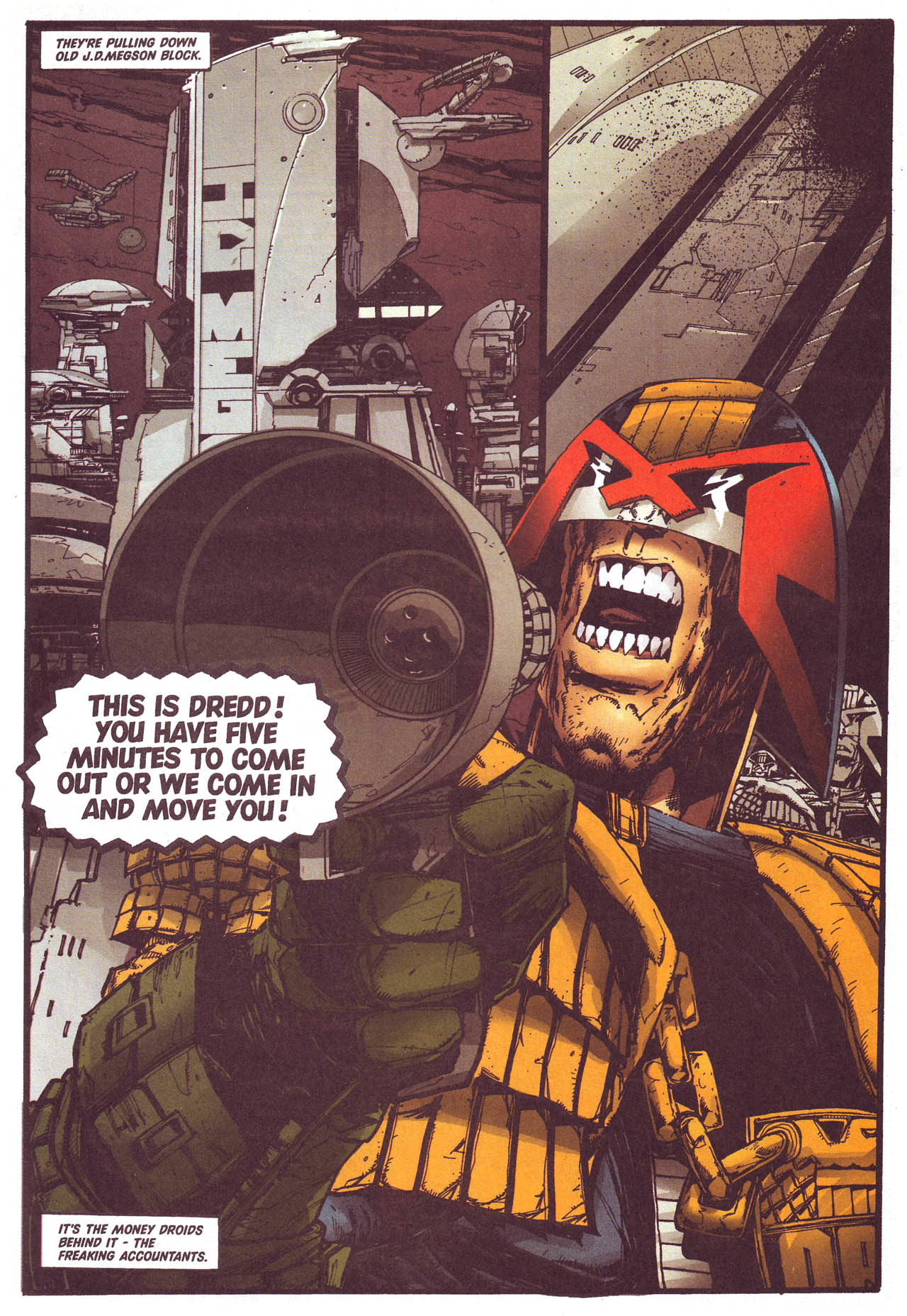 Read online Judge Dredd Megazine (vol. 3) comic -  Issue #63 - 3