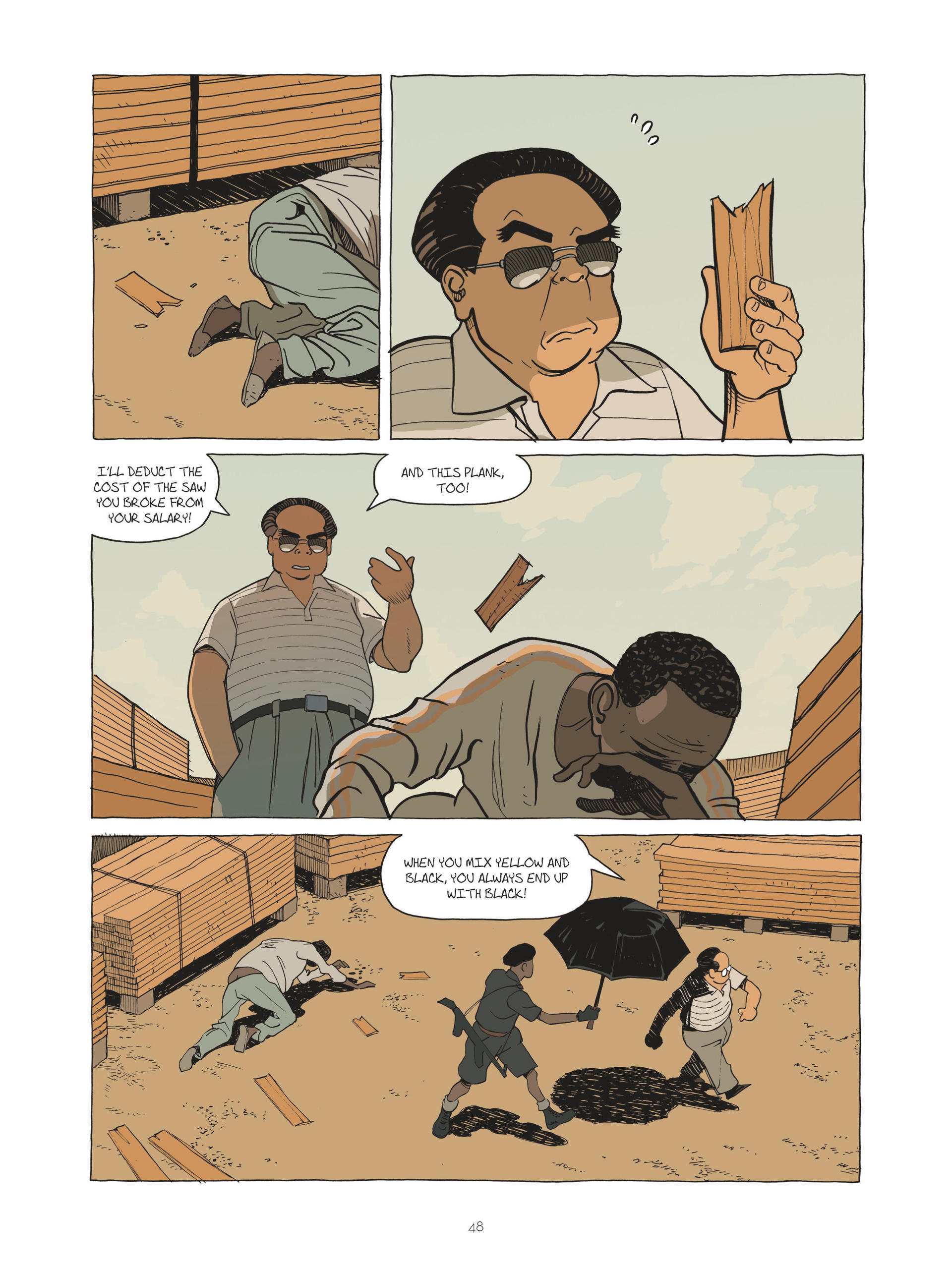Read online Zidrou-Beuchot's African Trilogy comic -  Issue # TPB 3 - 48