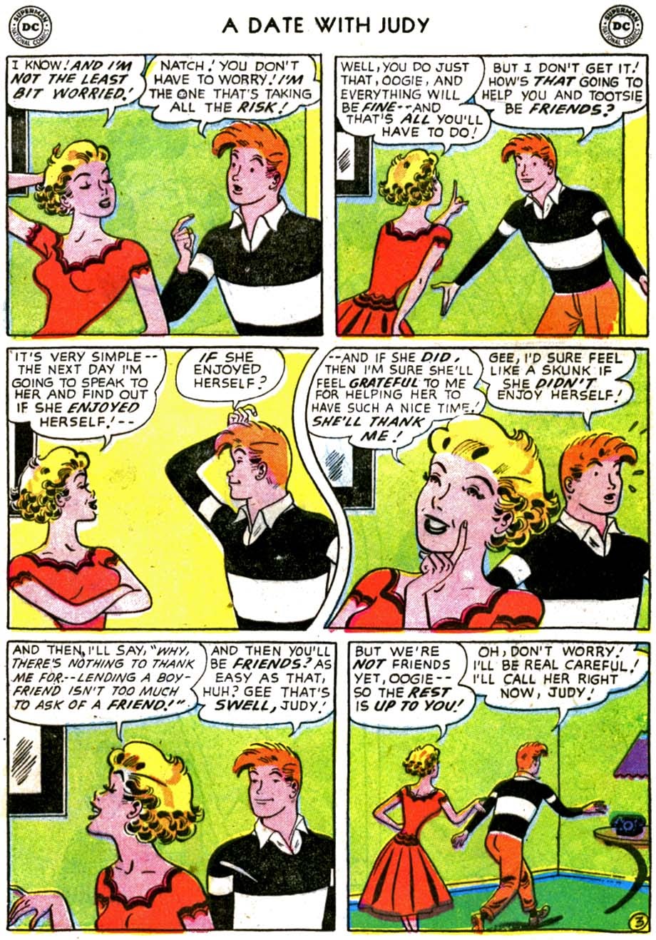 Read online A Date with Judy comic -  Issue #56 - 5