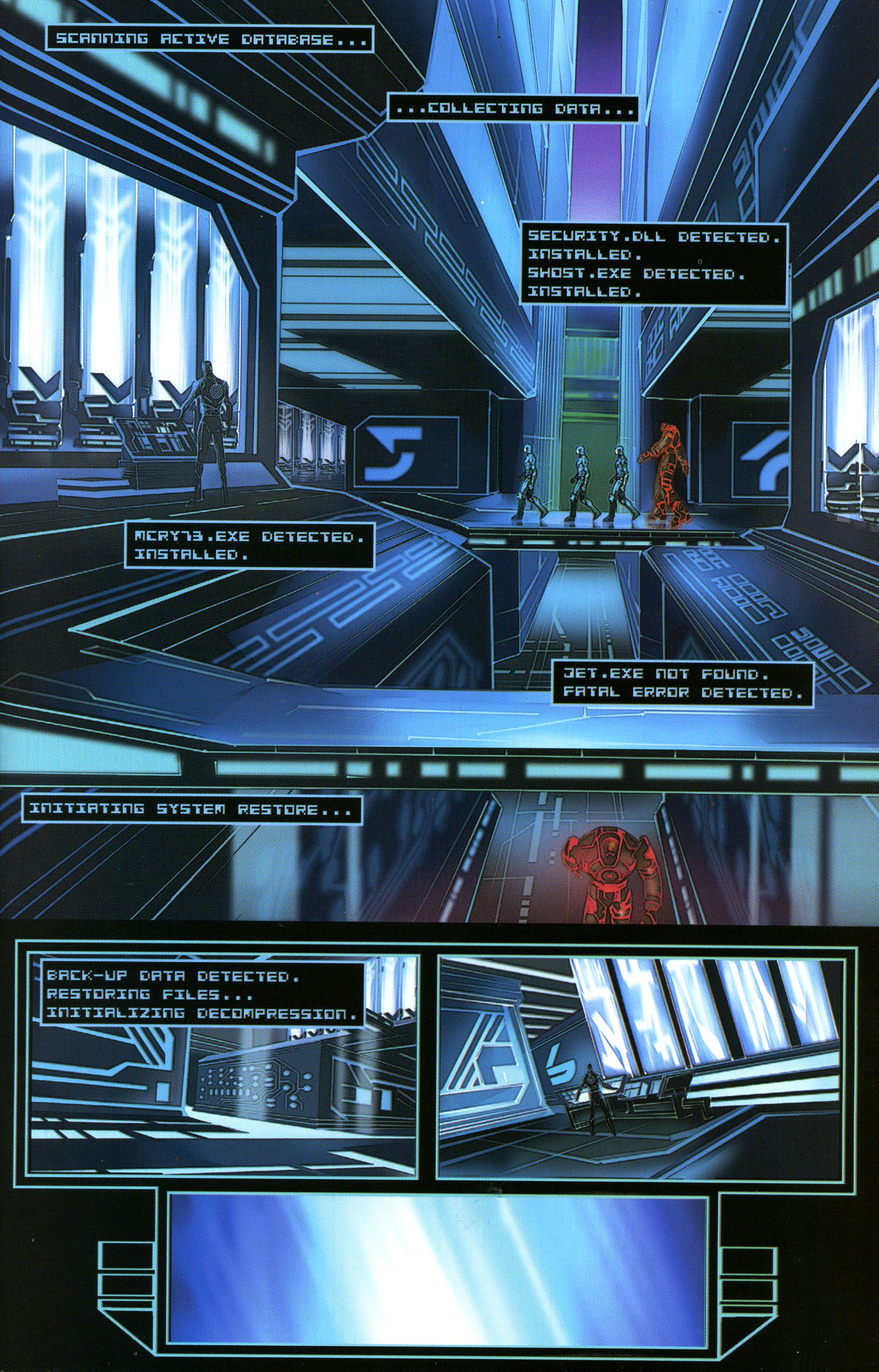 Read online TRON: Ghost in the Machine comic -  Issue #1 - 6