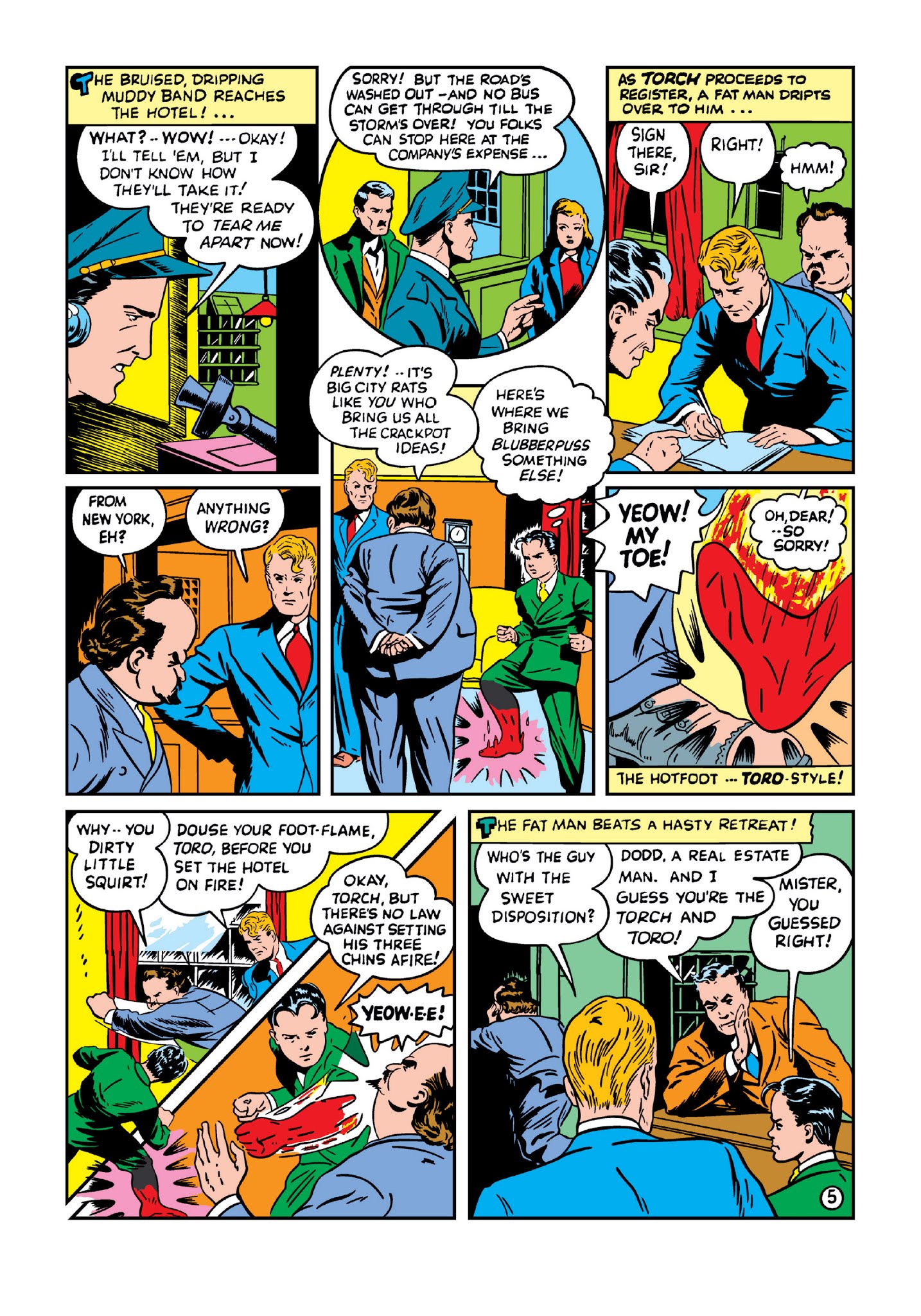Read online Marvel Masterworks: Golden Age Human Torch comic -  Issue # TPB 3 (Part 1) - 14