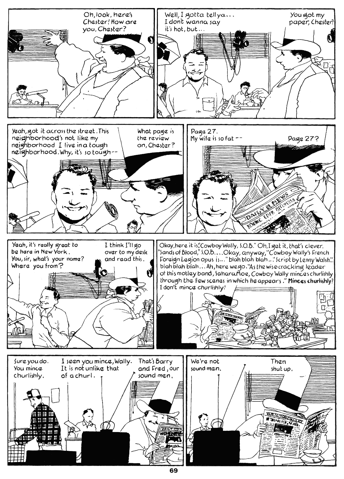 Read online The Cowboy Wally Show comic -  Issue # TPB - 71