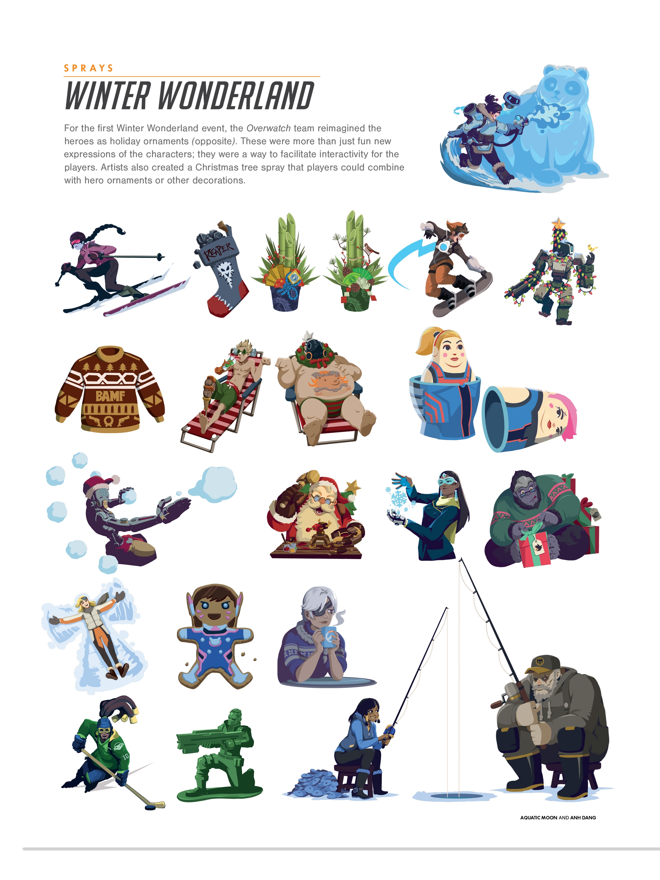 Read online The Art of Overwatch comic -  Issue # TPB (Part 3) - 64