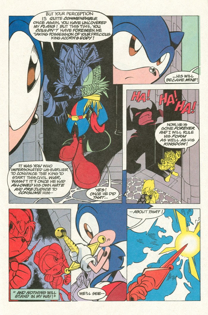 Read online Sonic Super Special comic -  Issue #4 - return of the king - 22