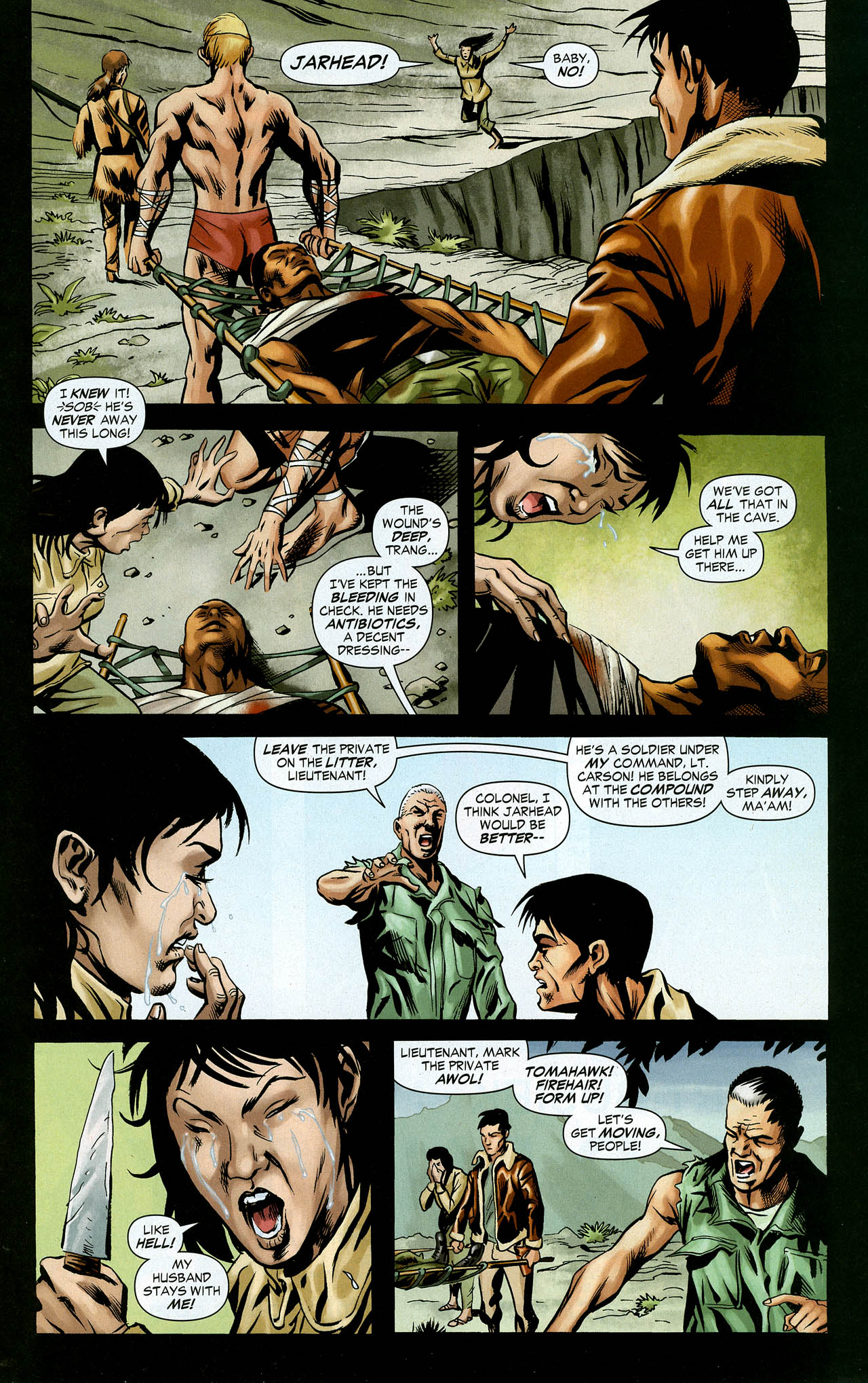 Read online The War That Time Forgot comic -  Issue #4 - 22