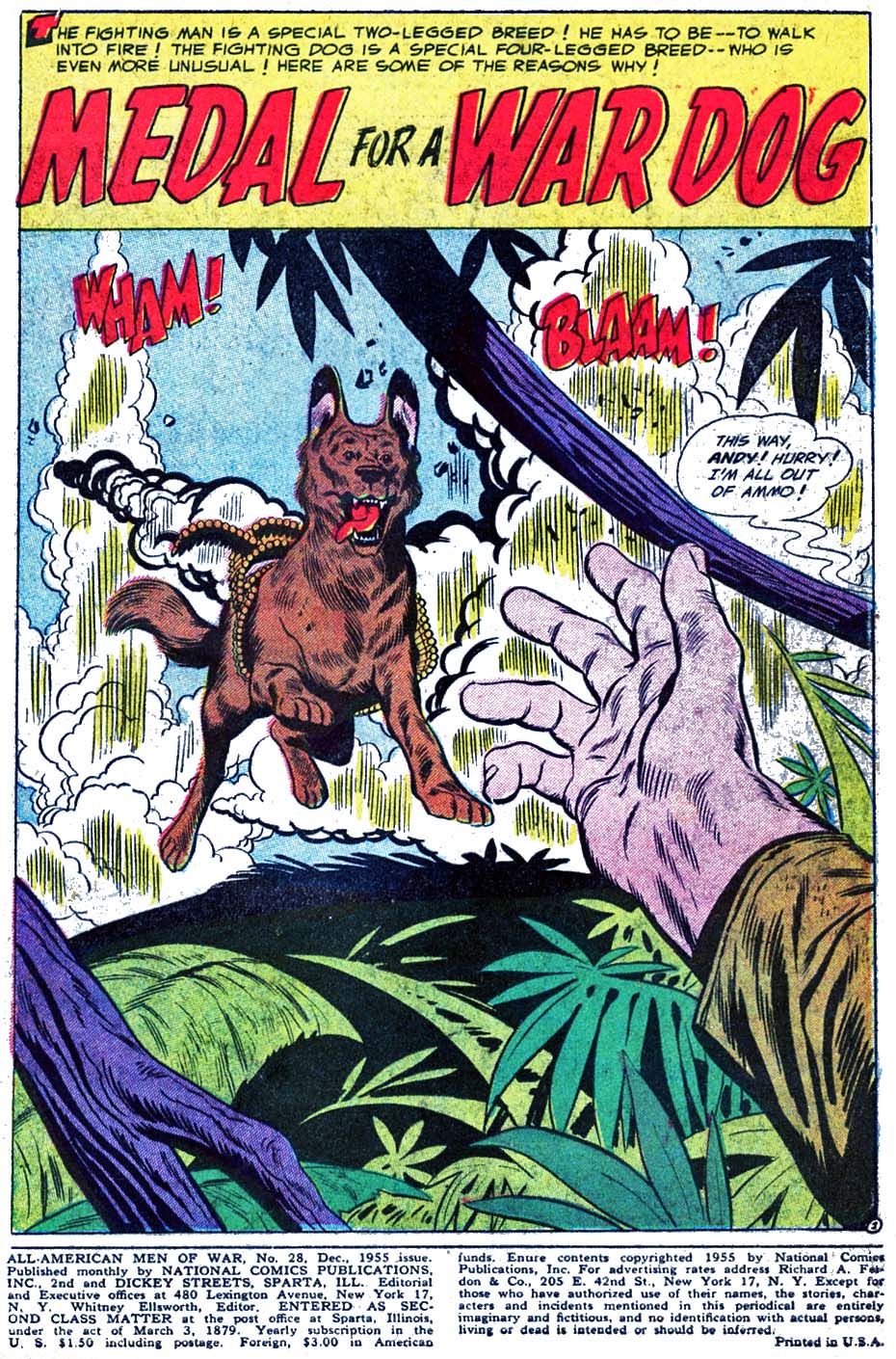 Read online All-American Men of War comic -  Issue #28 - 3
