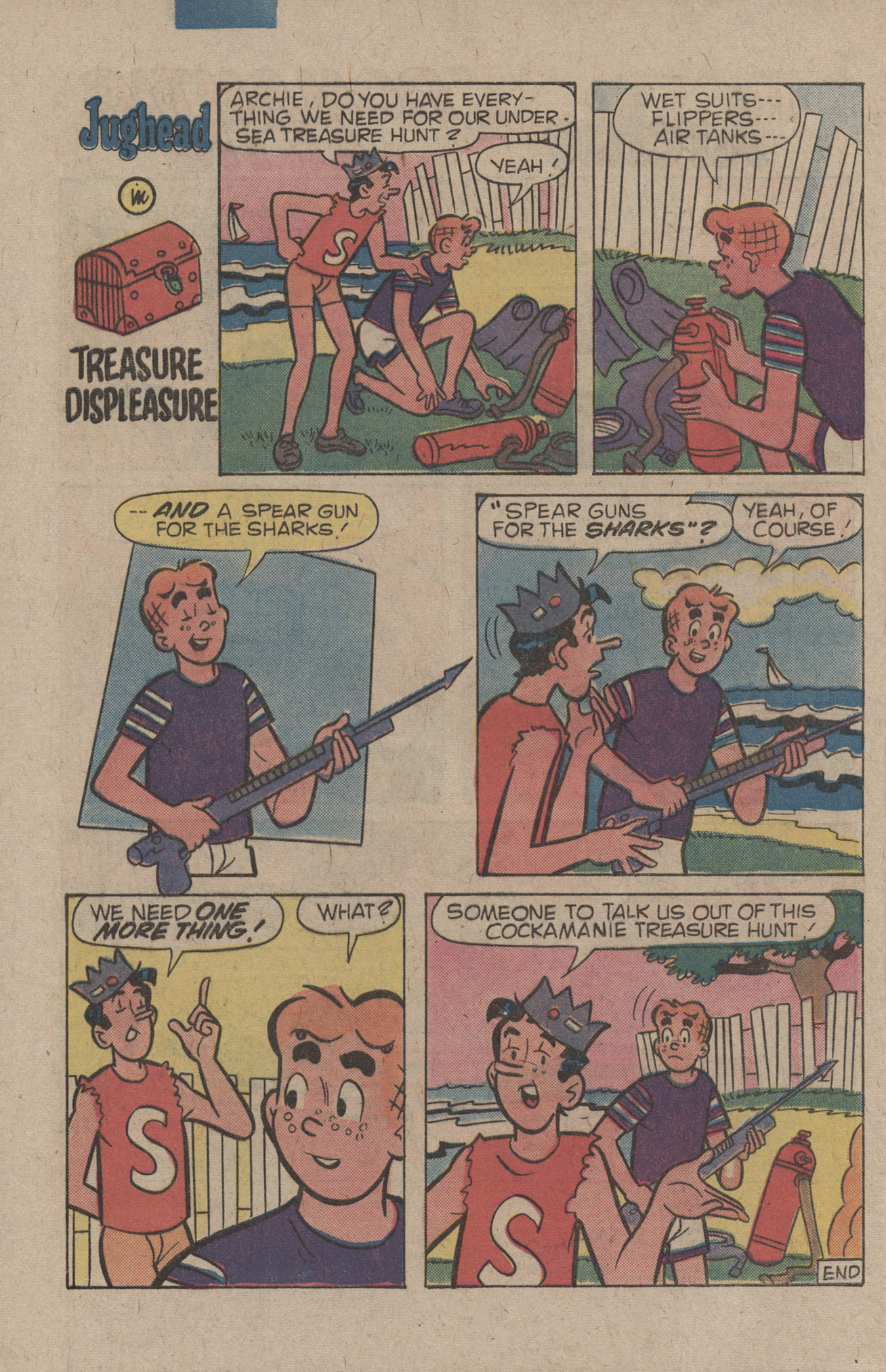 Read online Archie's Joke Book Magazine comic -  Issue #280 - 4
