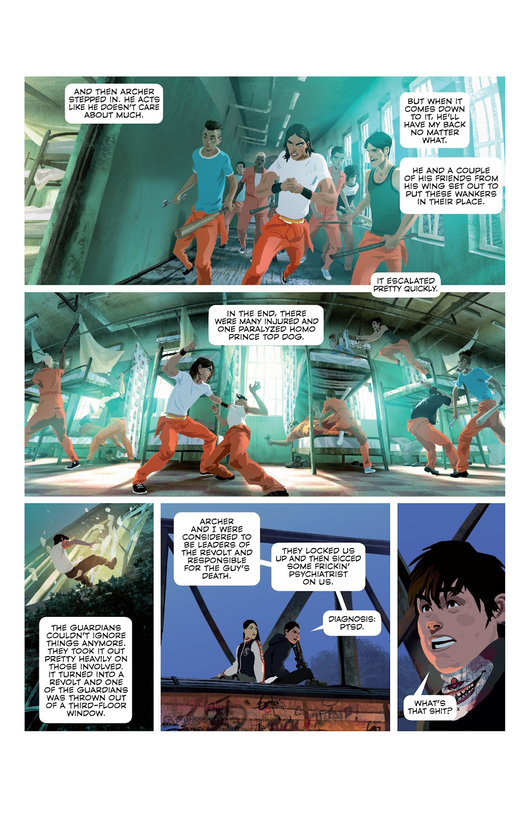 Gung-Ho: Anger issue 1 - Page 12