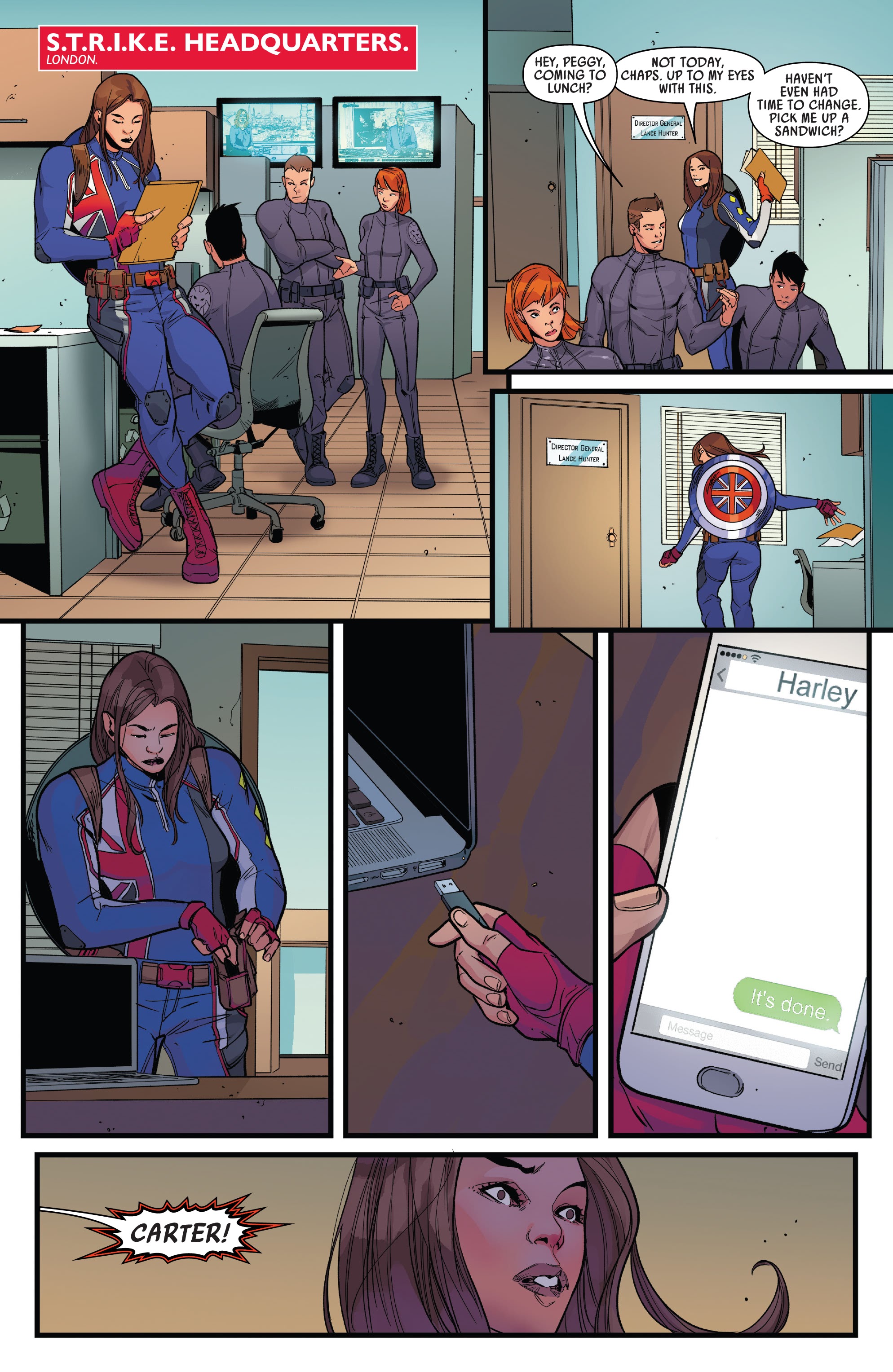 Read online Captain Carter comic -  Issue #3 - 9