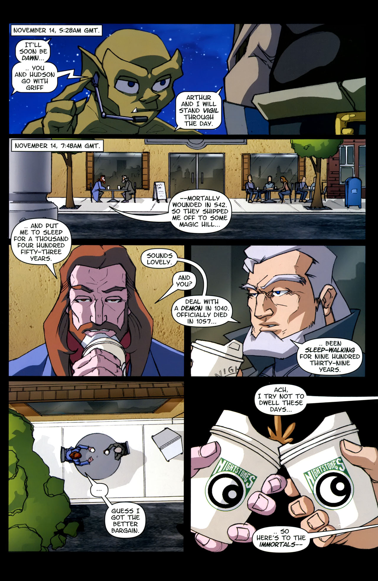 Read online Gargoyles (2006) comic -  Issue #8 - 10