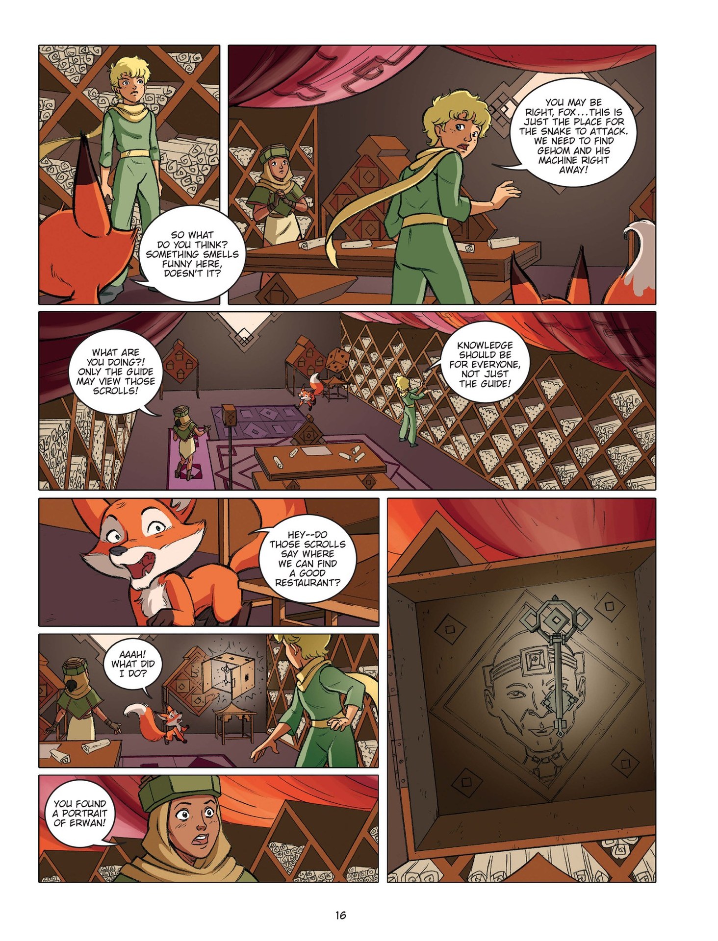 Read online The Little Prince comic -  Issue #16 - 20