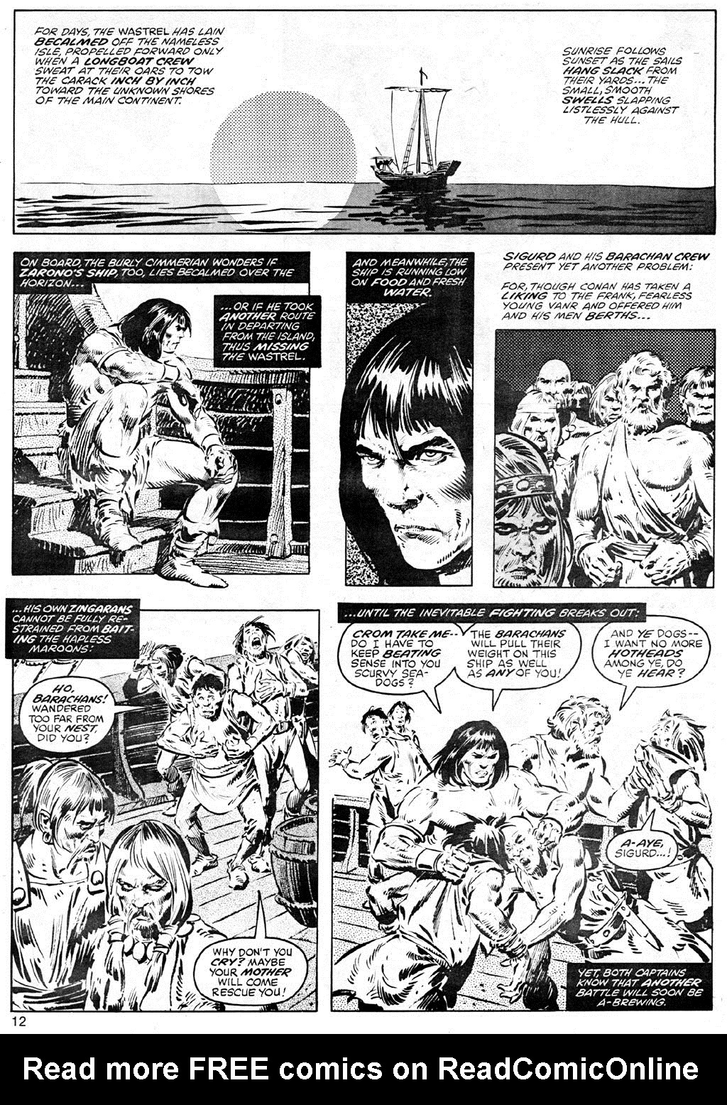 Read online The Savage Sword Of Conan comic -  Issue #41 - 12