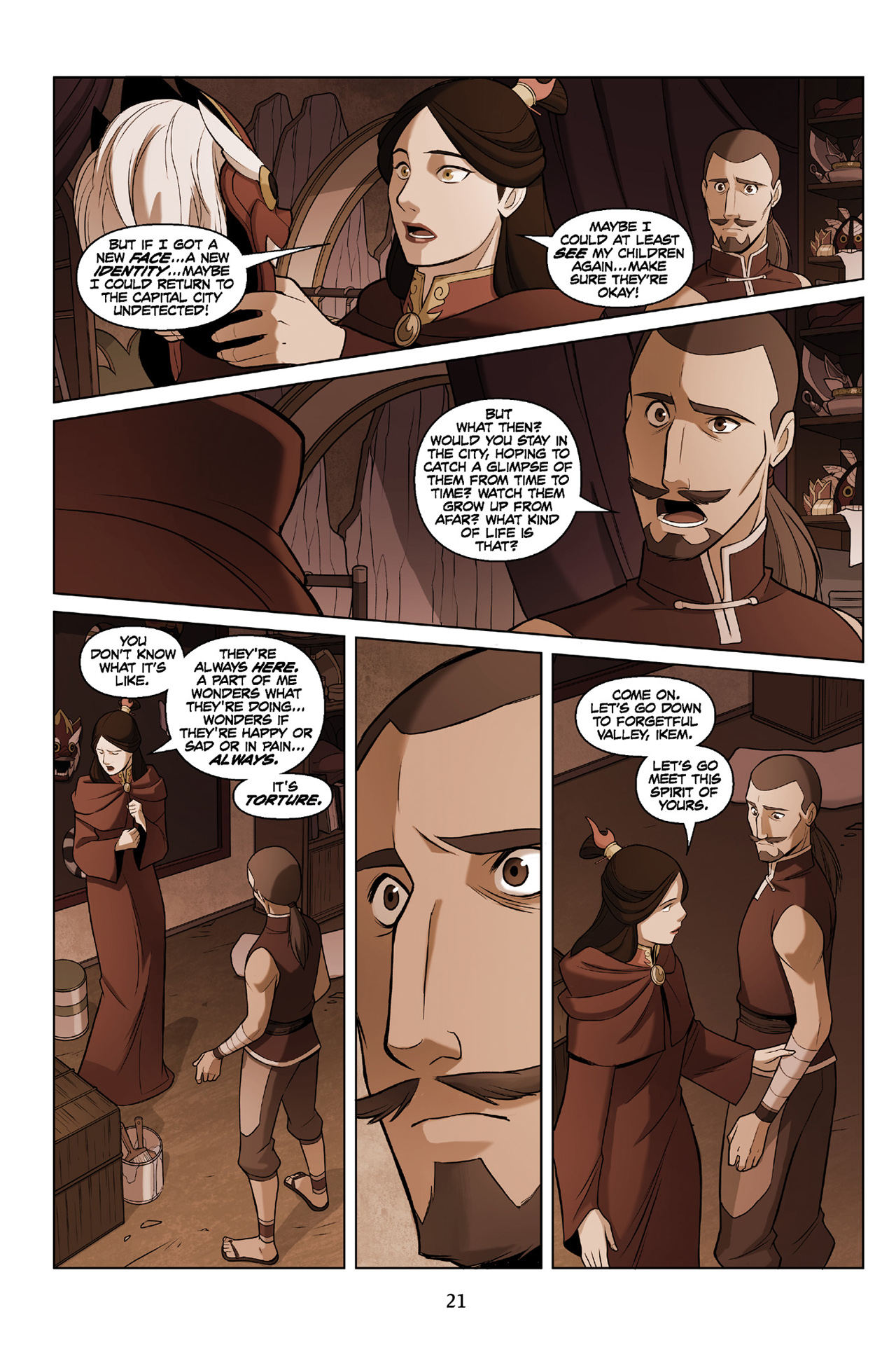 Read online Nickelodeon Avatar: The Last Airbender - The Search comic -  Issue # Part 3 - 22