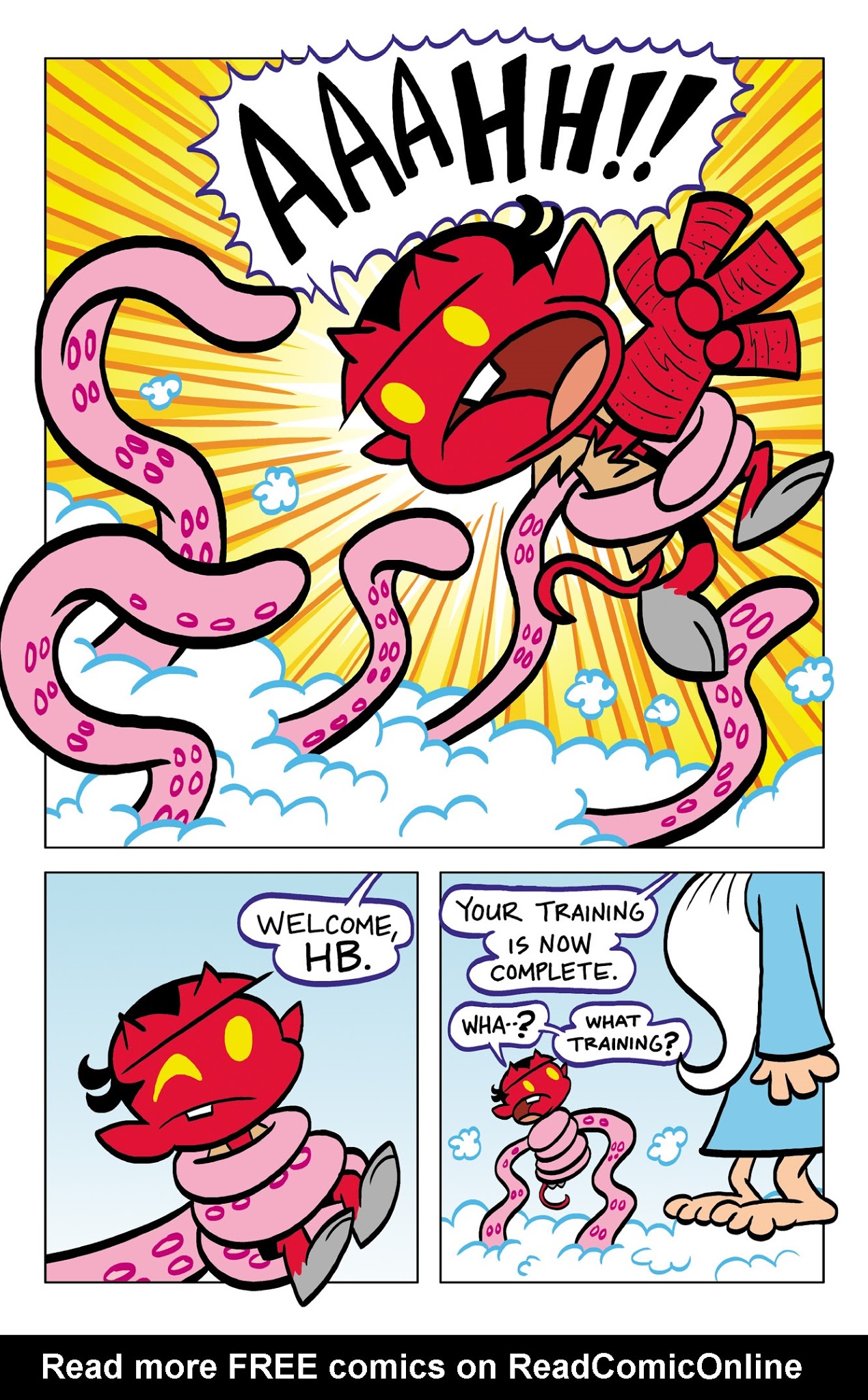 Read online Itty Bitty Hellboy comic -  Issue #4 - 22