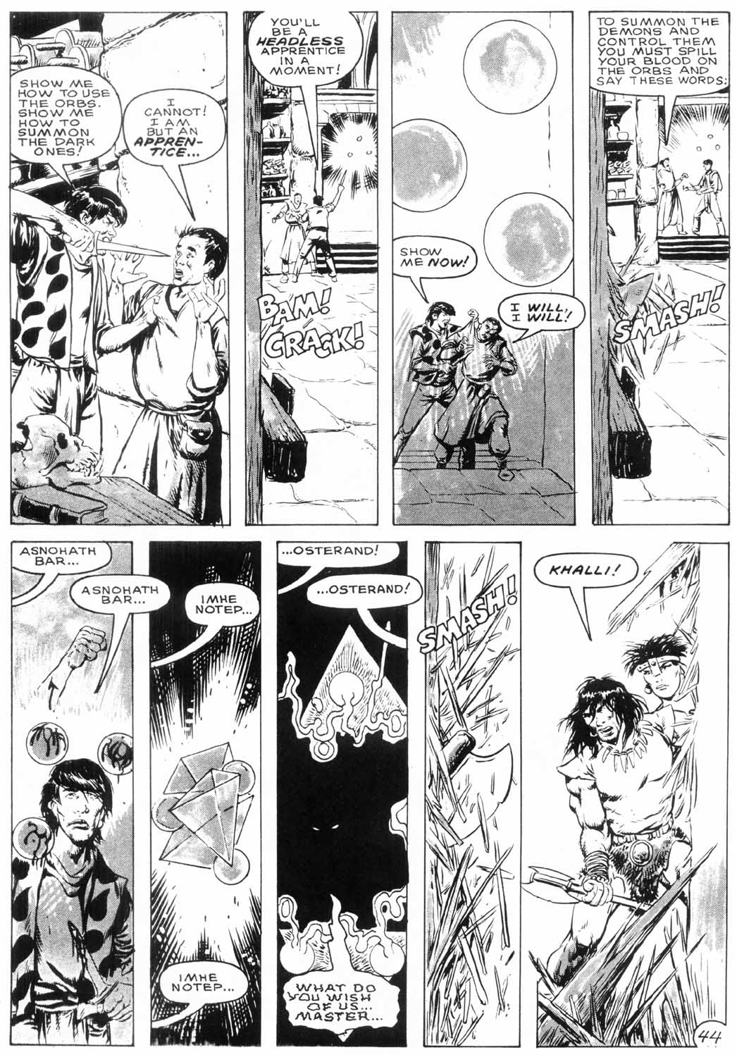 The Savage Sword Of Conan issue 154 - Page 45