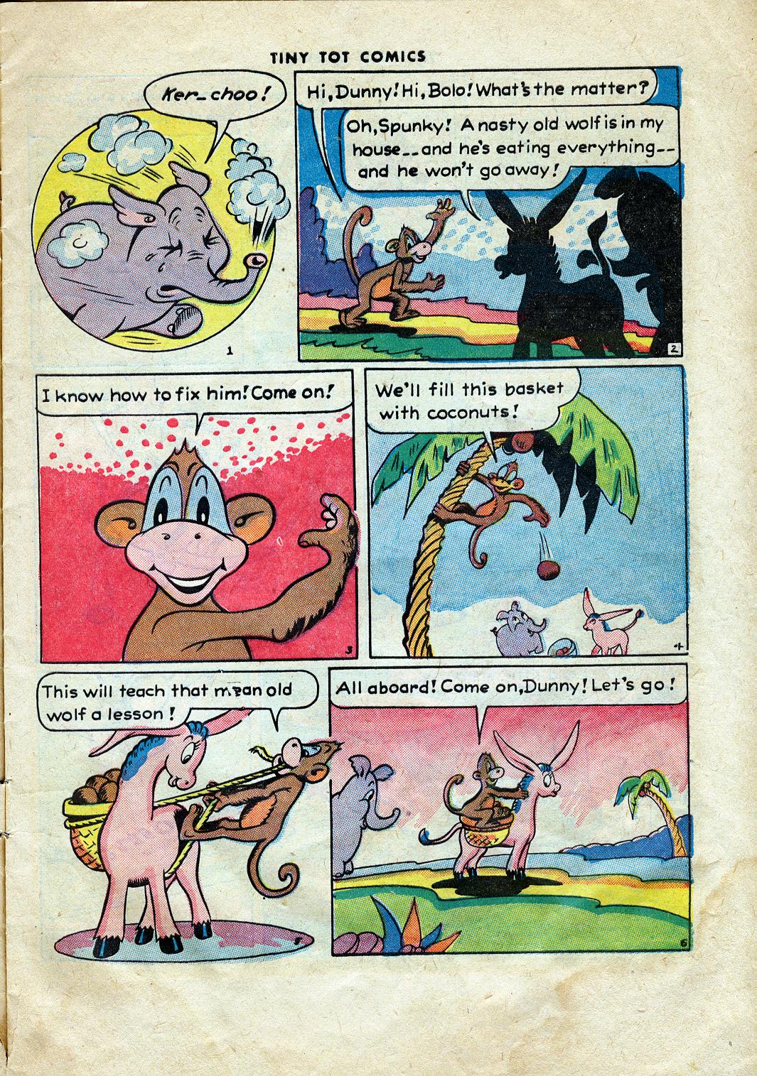 Read online Tiny Tot Comics comic -  Issue #7 - 7