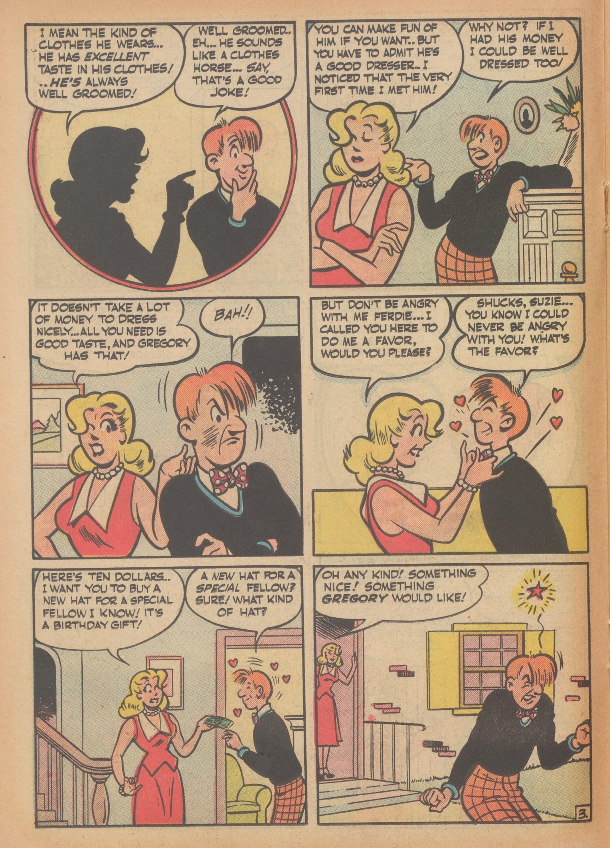 Read online Suzie Comics comic -  Issue #87 - 20