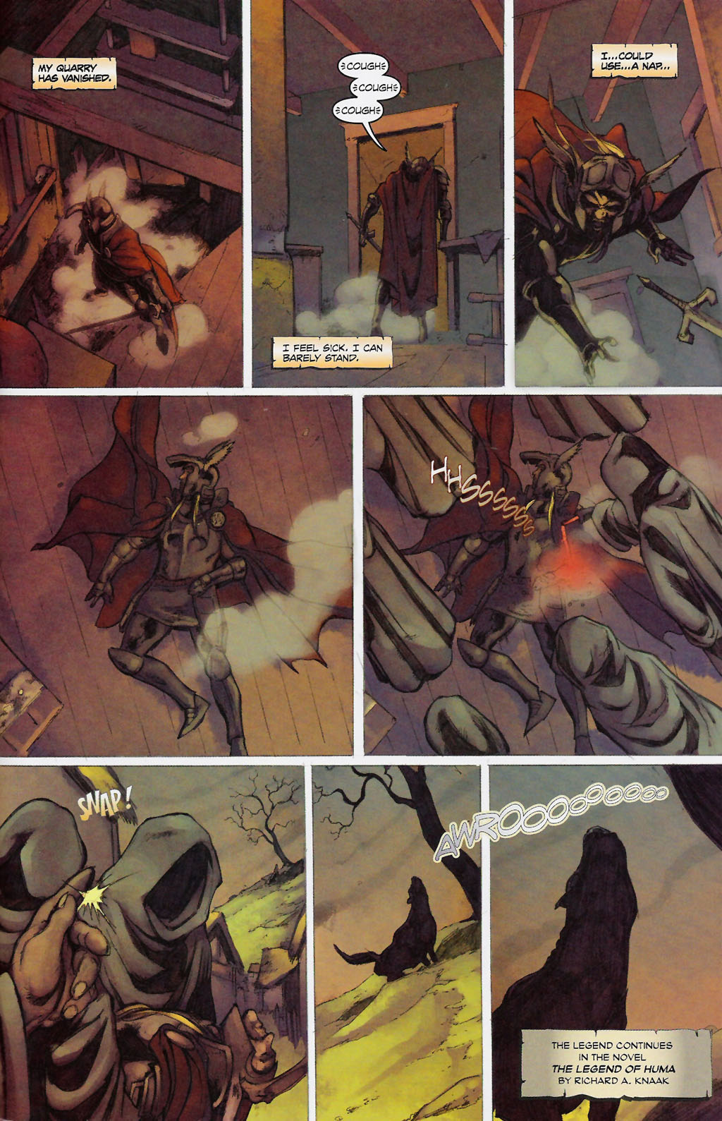 Read online Dragonlance: The Legend of Huma comic -  Issue #6 - 24