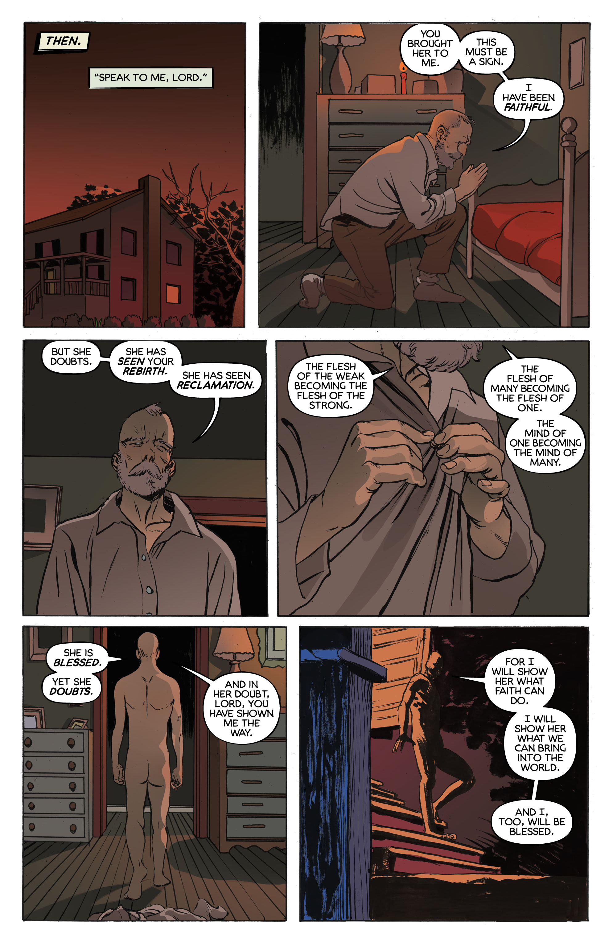 Read online Unearth comic -  Issue #6 - 21