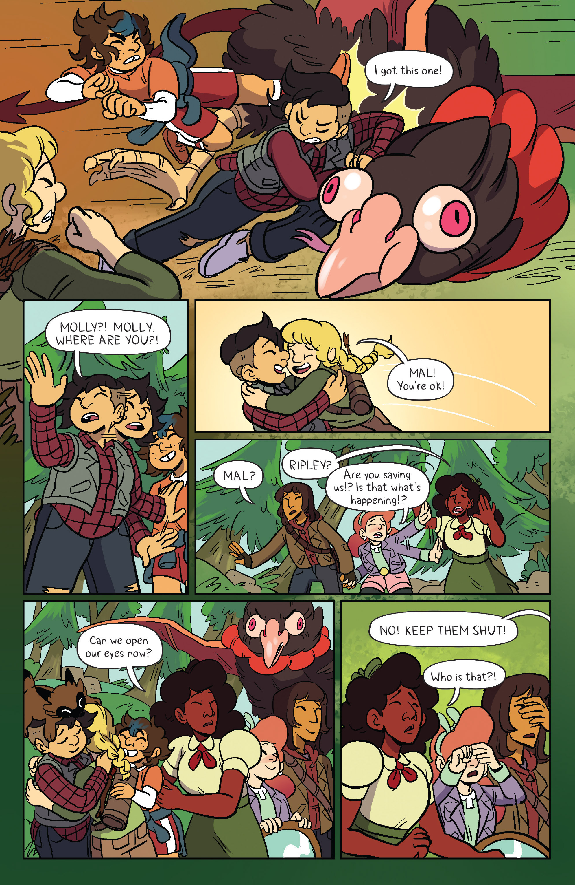 Read online Lumberjanes comic -  Issue #31 - 4