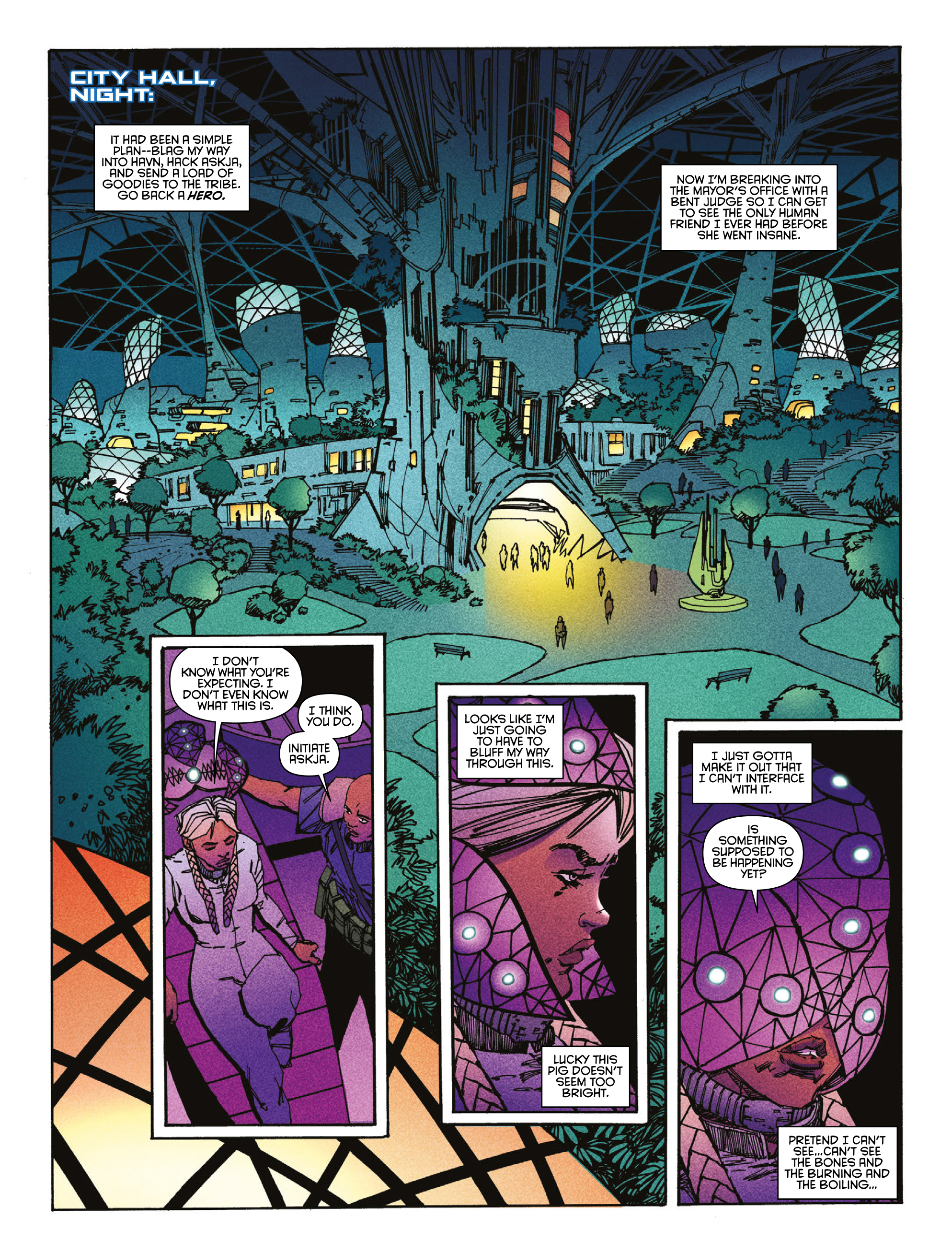 Read online Judge Dredd Megazine (Vol. 5) comic -  Issue #384 - 32