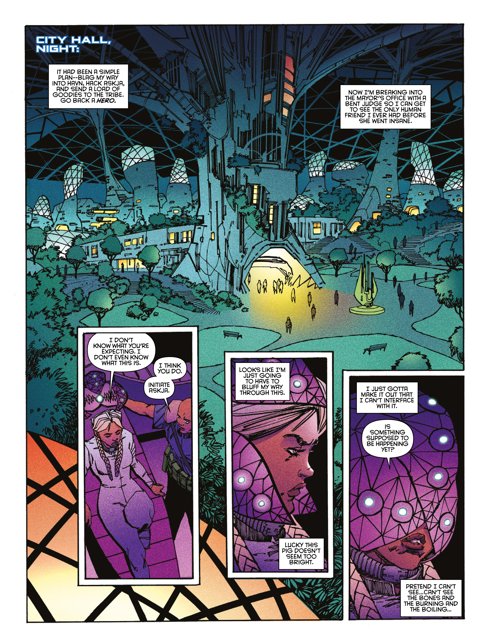 Read online Judge Dredd Megazine (Vol. 5) comic -  Issue #384 - 32