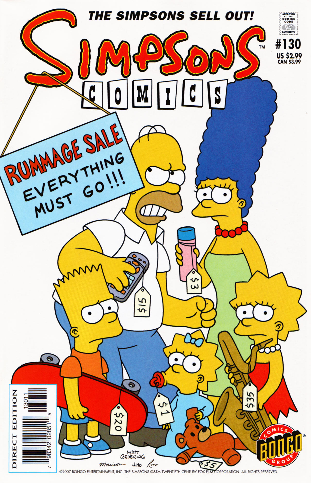 Read online Simpsons Comics comic -  Issue #130 - 1