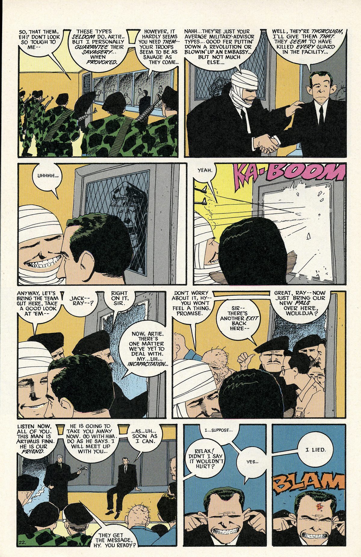 Read online The Shadow (1987) comic -  Issue #10 - 28