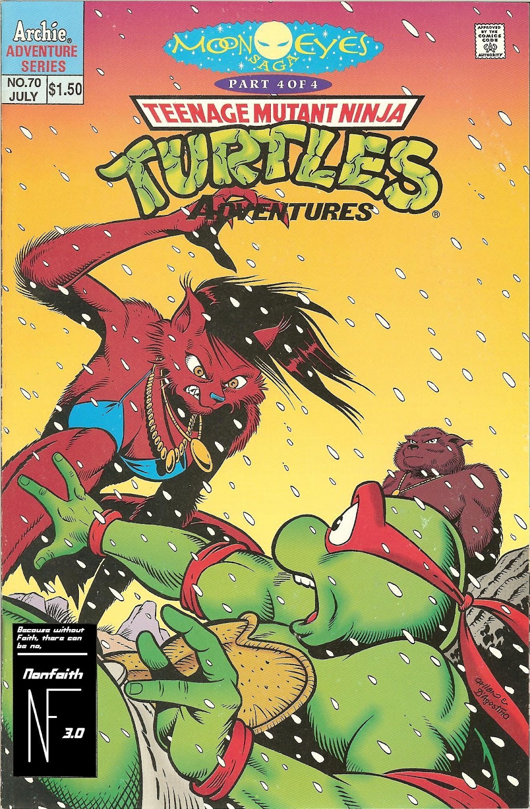 Teenage Mutant Ninja Turtles Adventures (1989) issue 70 - Page 1