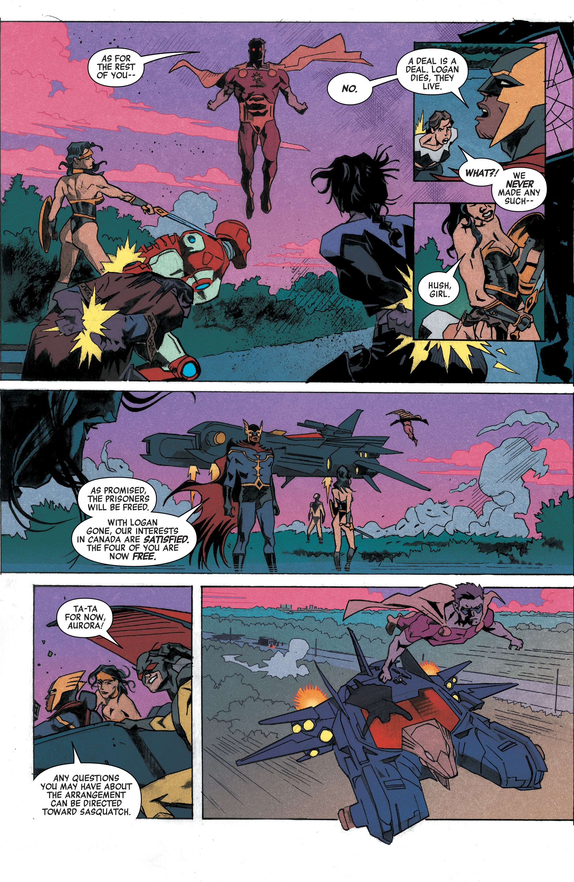 Read online Heroes Reborn: One-Shots comic -  Issue # Weapon X & Final Flight - 28