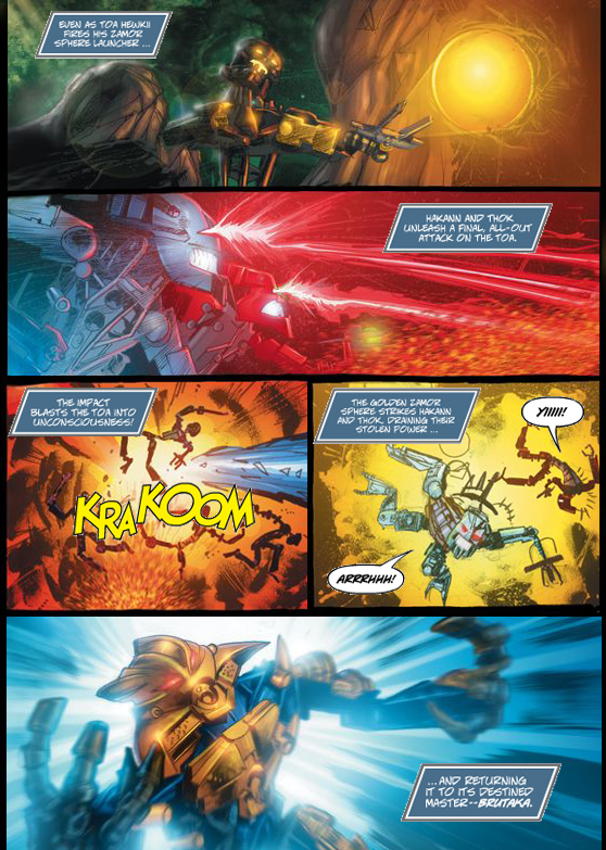 Read online Bionicle: Ignition comic -  Issue #4 - 4