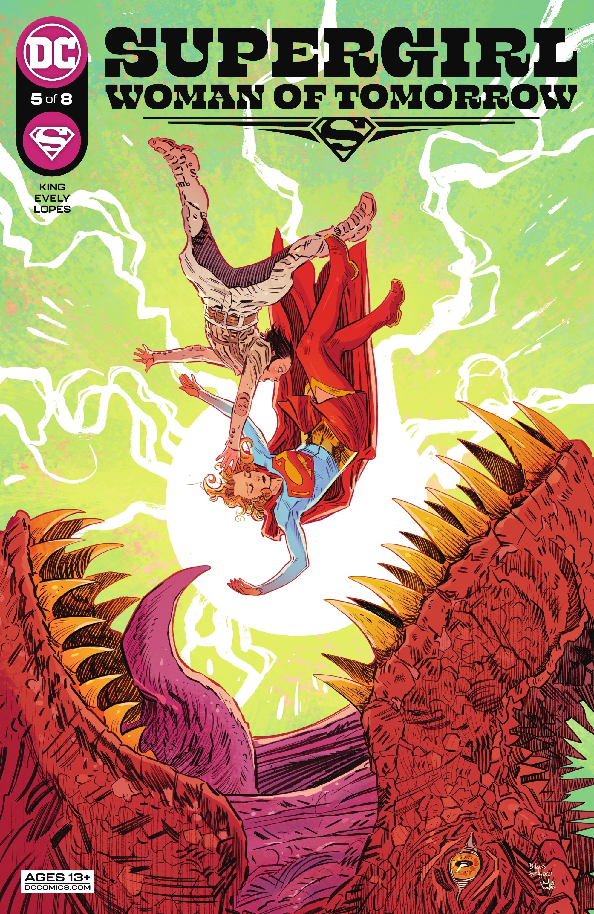 Read online Supergirl: Woman of Tomorrow comic -  Issue #5 - 1